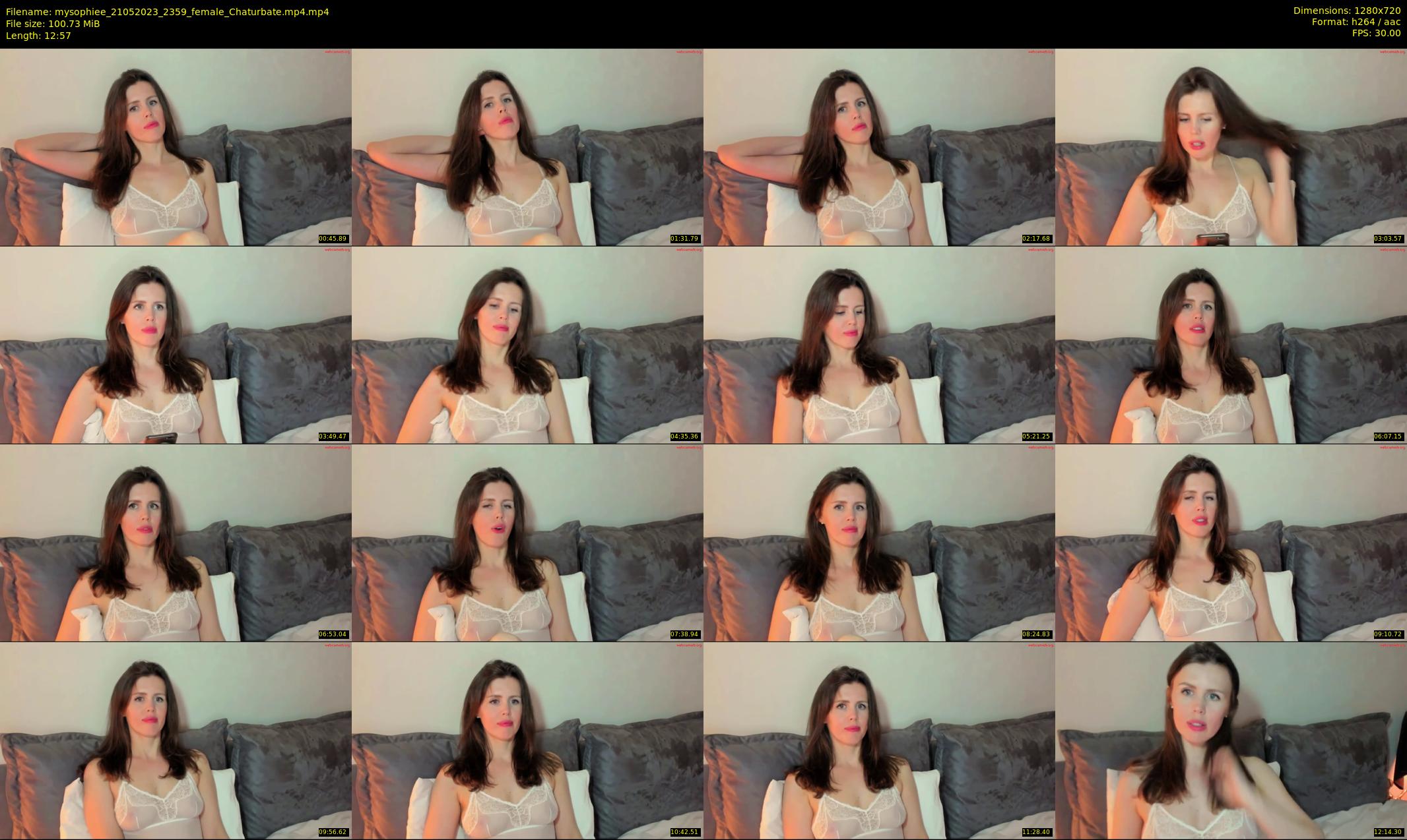 mysophiee — 13 minute Chaturbate female cam show recording, 720p, May 21, 2023