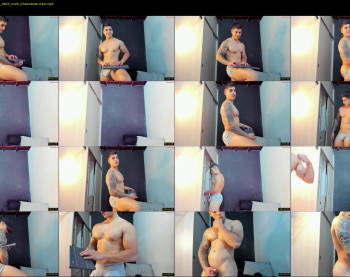 nicolasmuscle — 103 minute Chaturbate male cam show recording, 720p, May 21, 2023