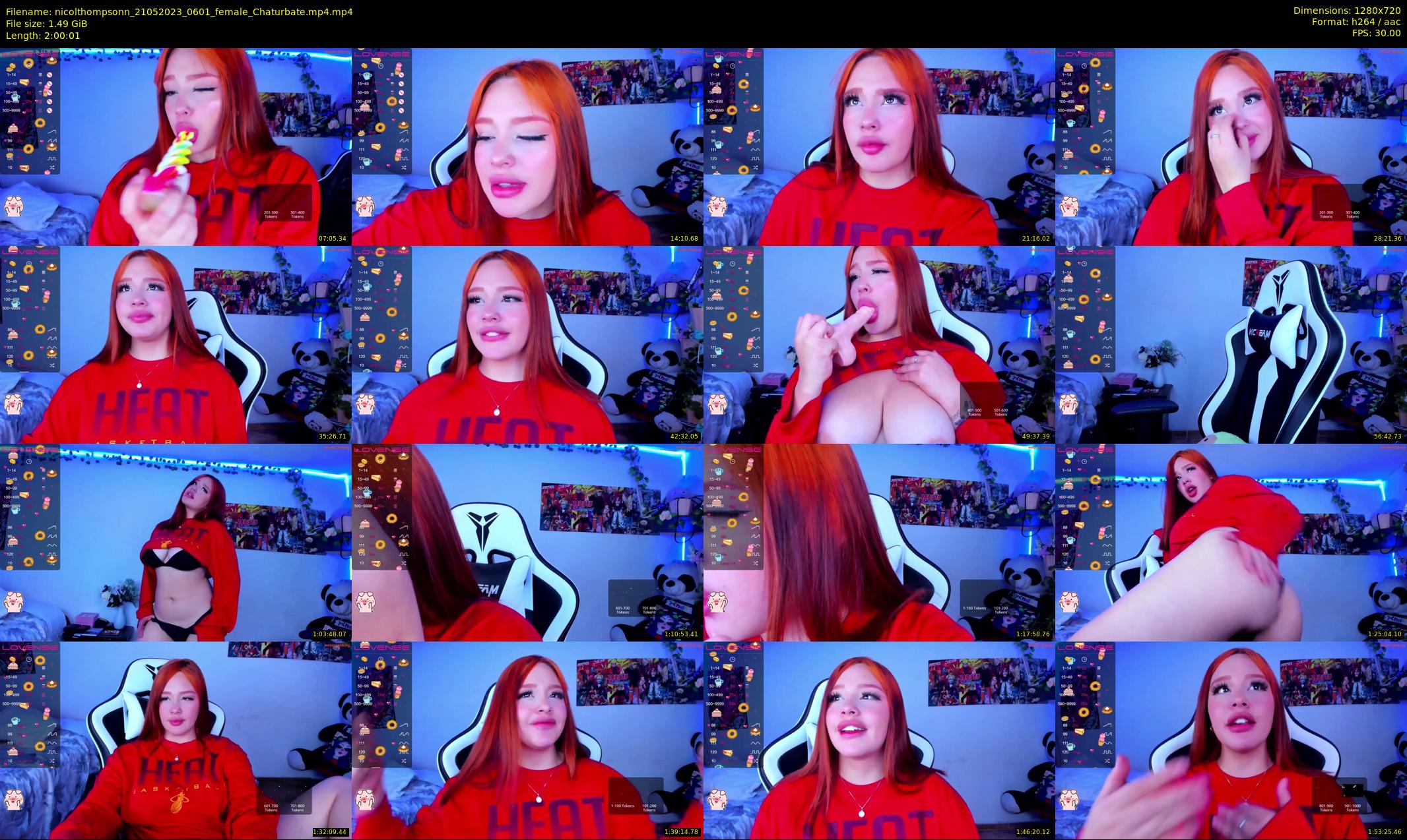 nicolthompsonn — 121 minute Chaturbate female cam show recording, 720p, May 21, 2023