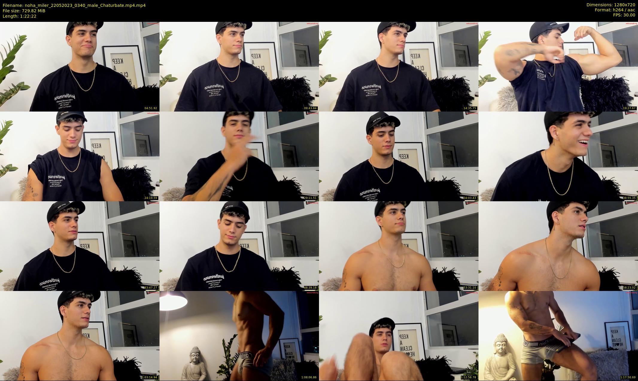 noha_miler — 83 minute Chaturbate male cam show recording, 720p, May 22, 2023