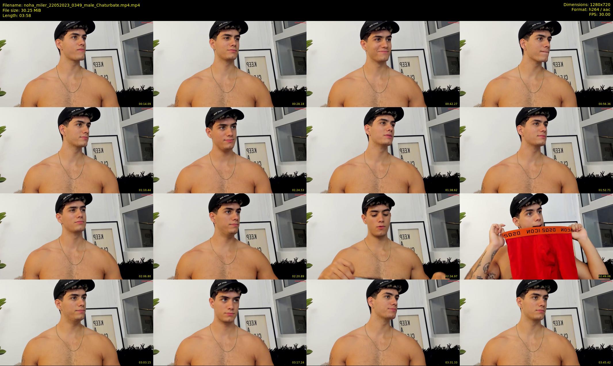 noha_miler — 4 minute Chaturbate male cam show recording, 720p, May 22, 2023