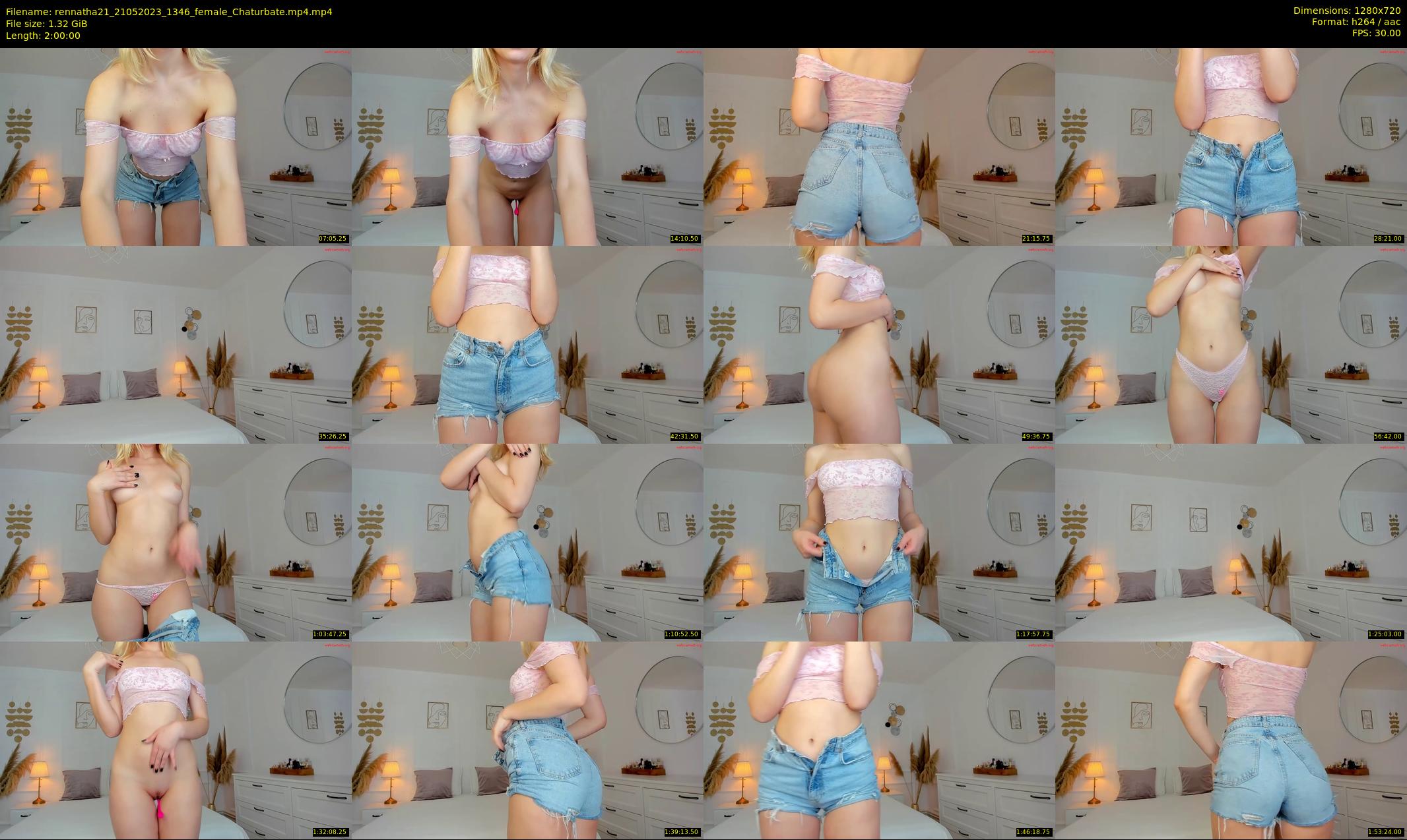 rennatha21 — 120 minute Chaturbate female cam show recording, 720p, May 21, 2023