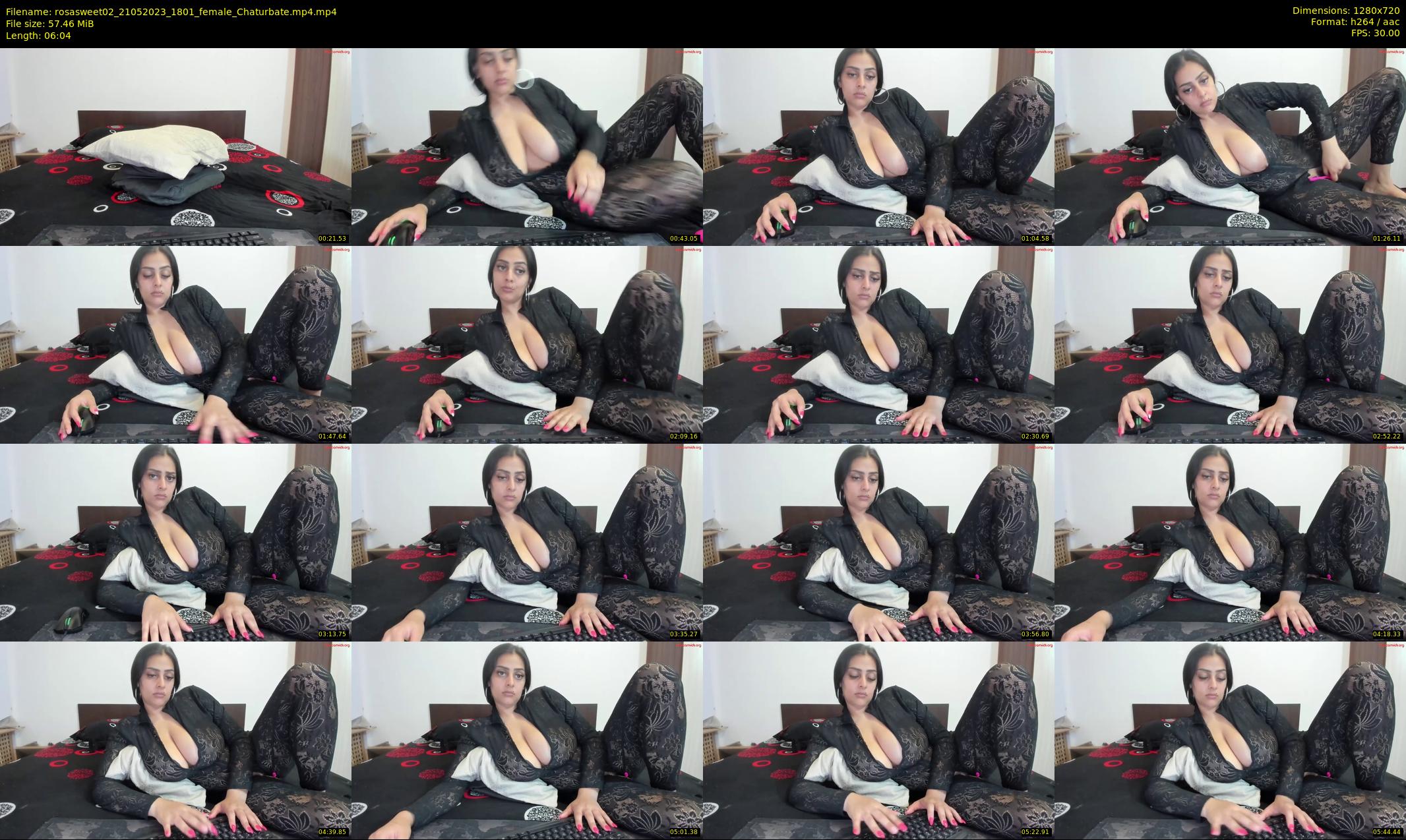 rosasweet02 — 7 minute Chaturbate female cam show recording, 720p, May 21, 2023