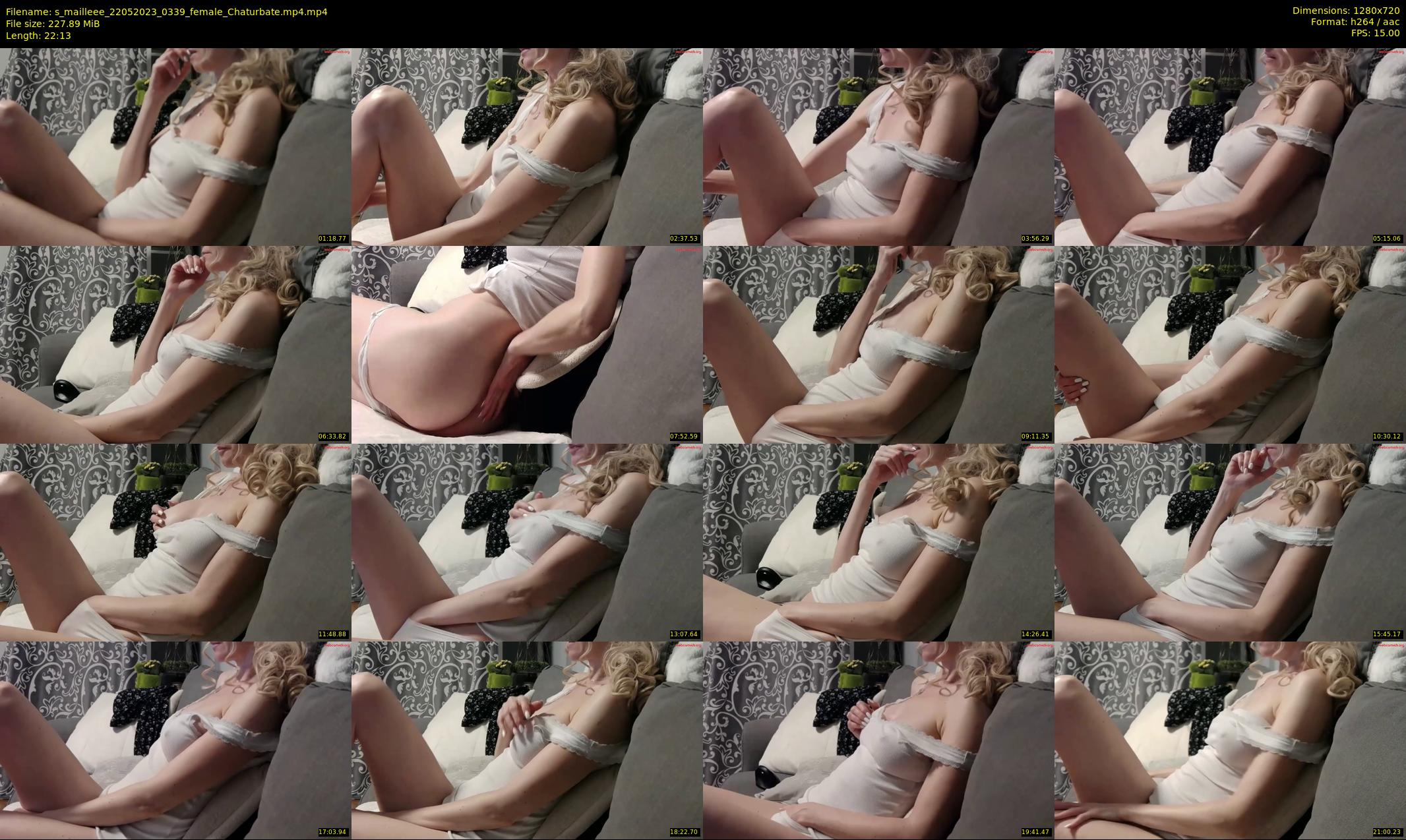 s_mailleee — 23 minute Chaturbate female cam show recording, 720p, May 22, 2023