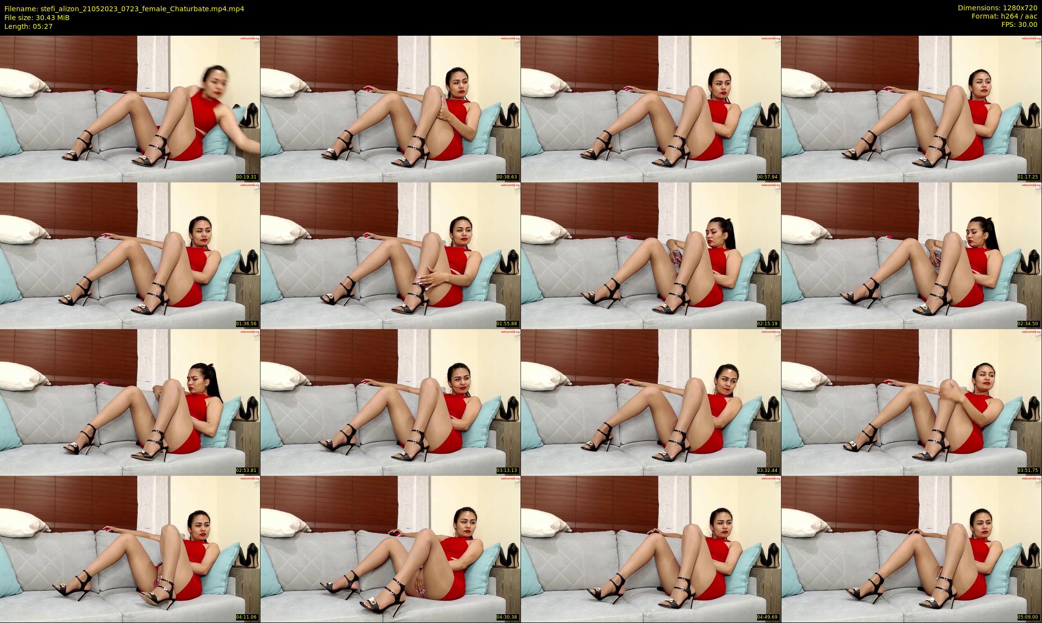 stefi_alizon — 6 minute Chaturbate female cam show recording, 720p, May 21, 2023