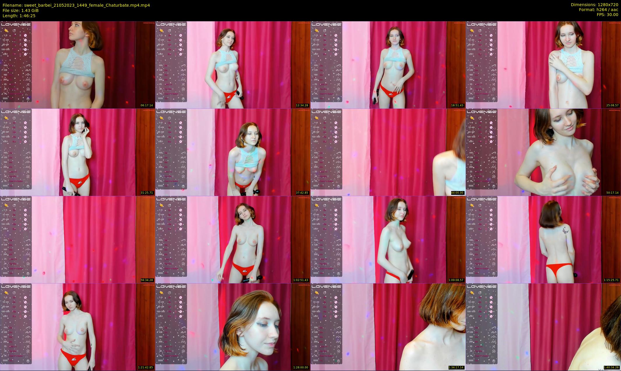 sweet_barbei — 107 minute Chaturbate female cam show recording, 720p, May 21, 2023