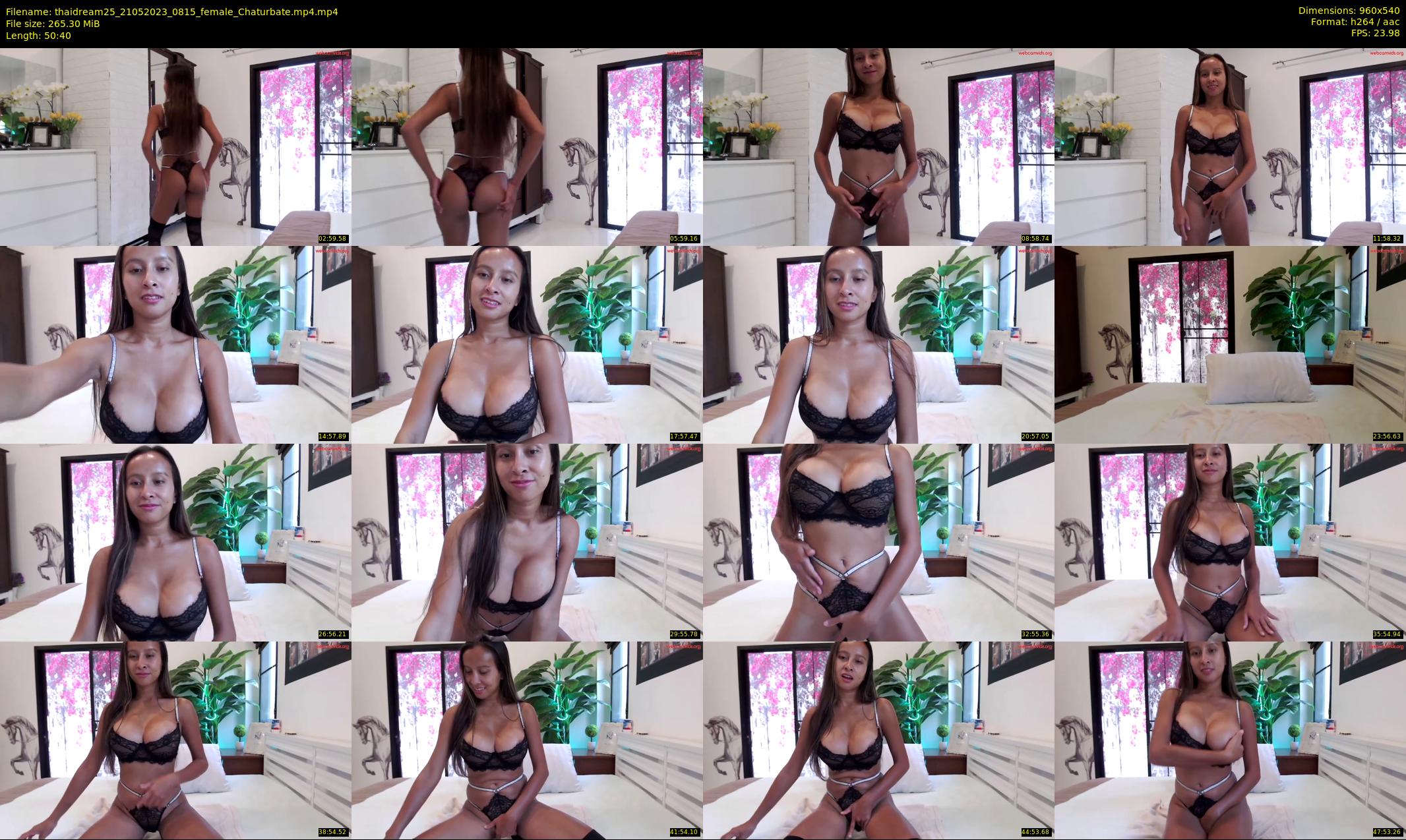 thaidream25 — 51 minute Chaturbate female cam show recording, 480p, May 21, 2023