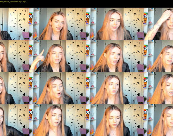 thisisamelia — 25 minute Chaturbate female cam show recording, 720p, May 21, 2023