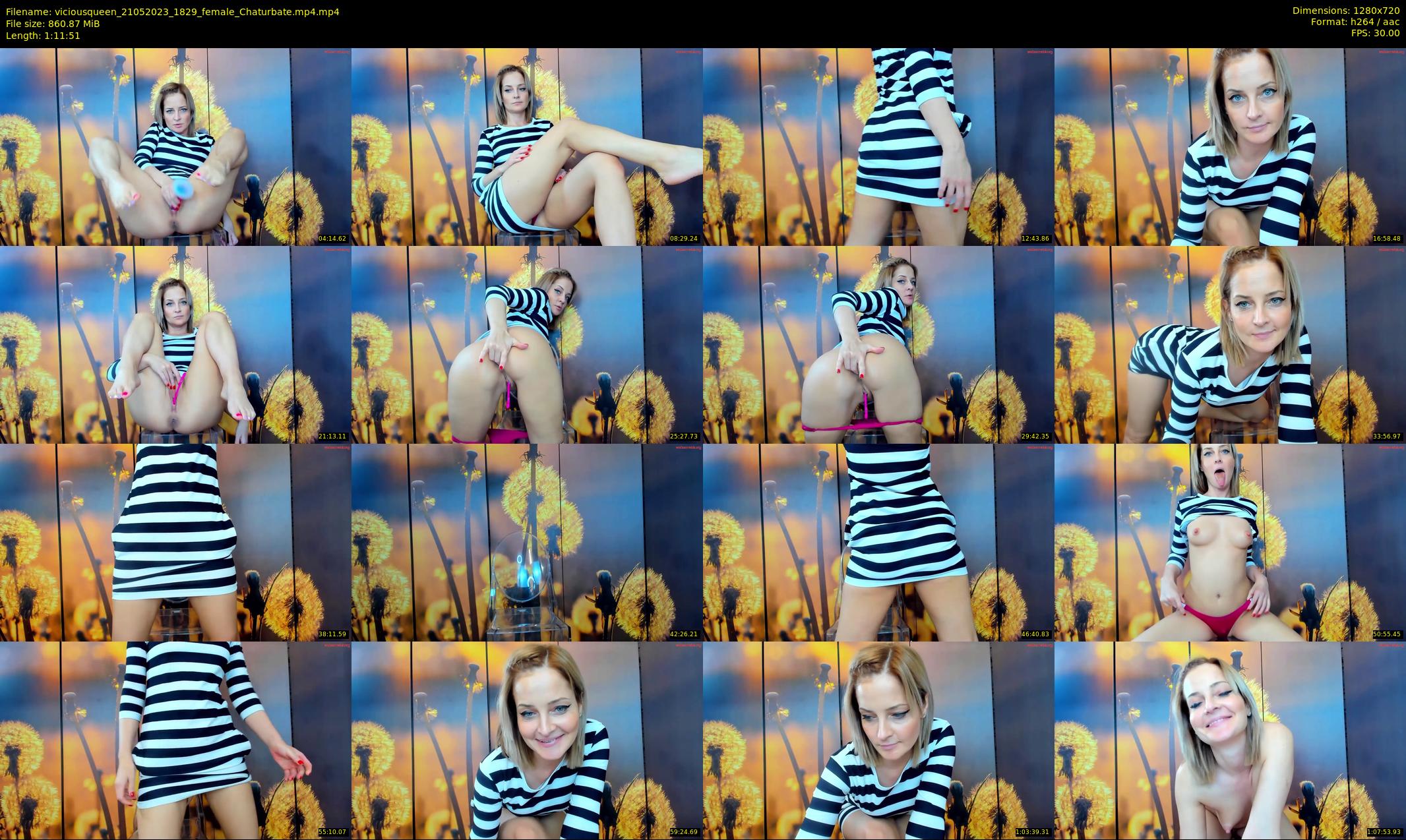 viciousqueen — 72 minute Chaturbate female cam show recording, 720p, May 21, 2023