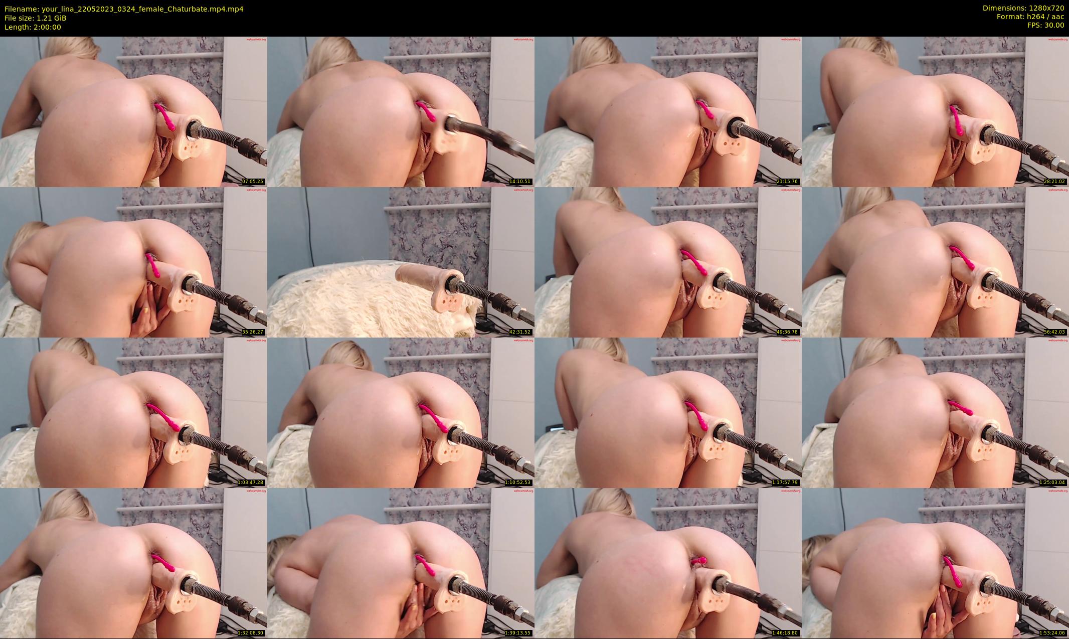 your_lina — 120 minute Chaturbate female cam show recording, 720p, May 22, 2023