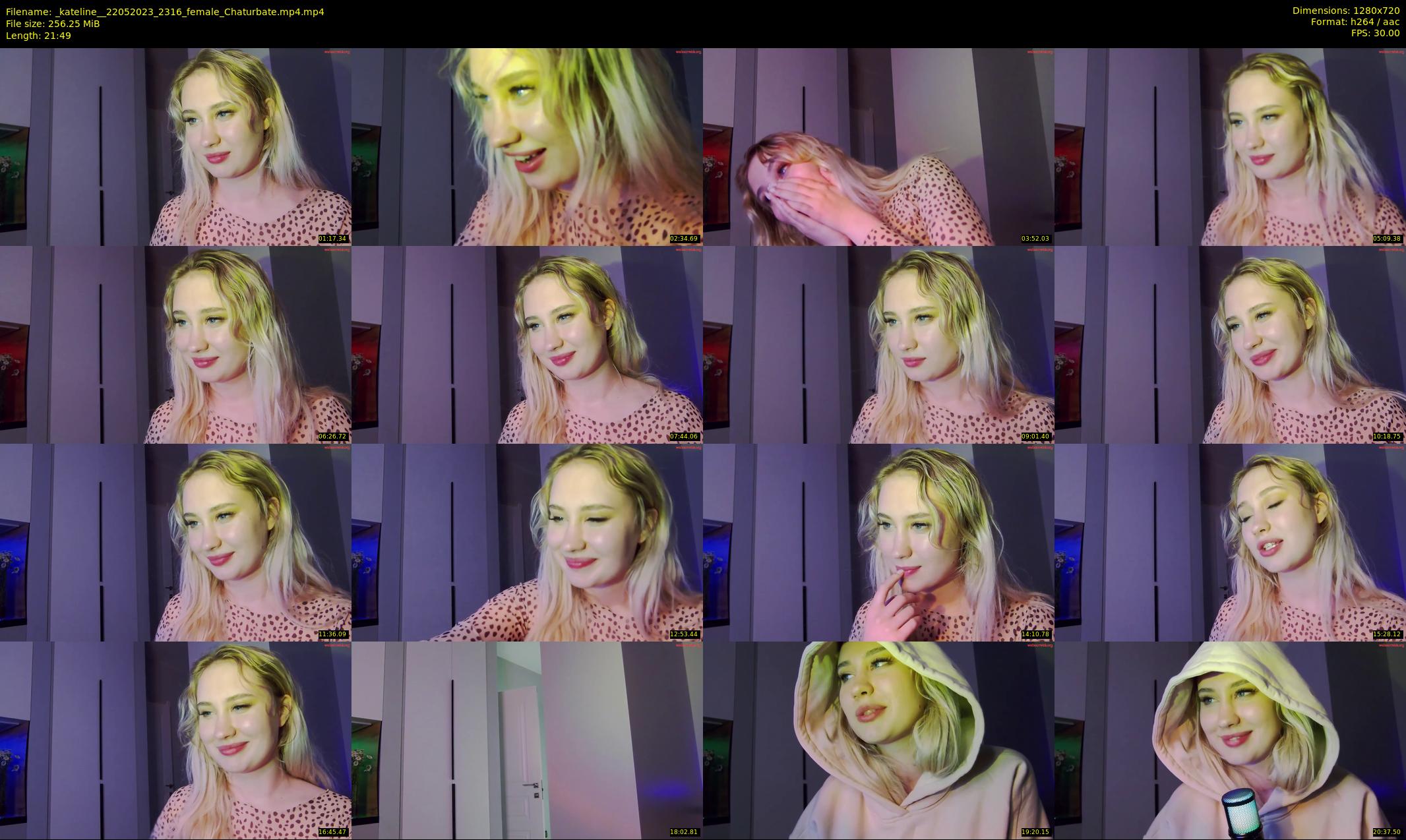 _kateline_ — 22 minute Chaturbate female cam show recording, 720p, May 22, 2023