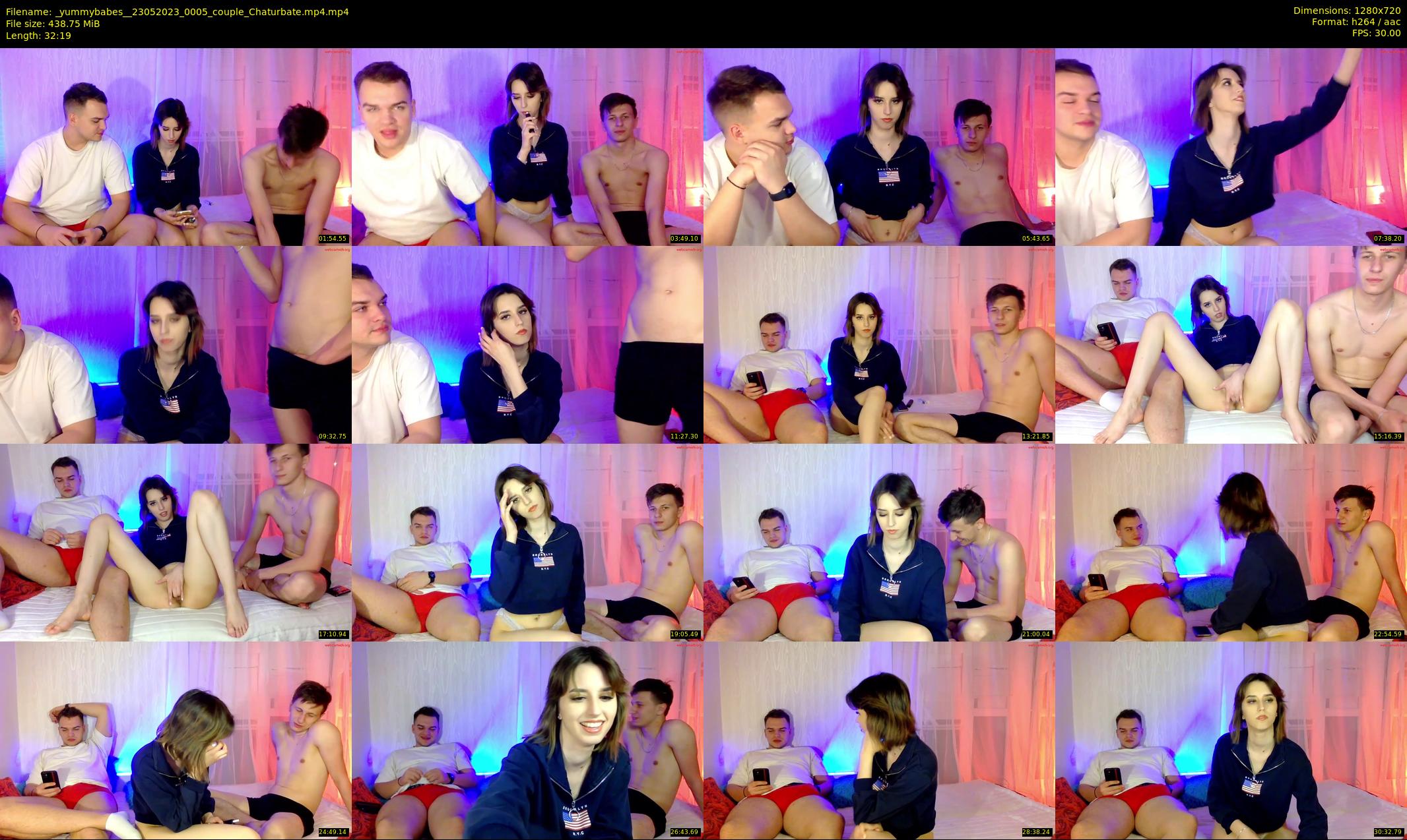 _yummybabes_ — 33 minute Chaturbate couple cam show recording, 720p, May 23, 2023