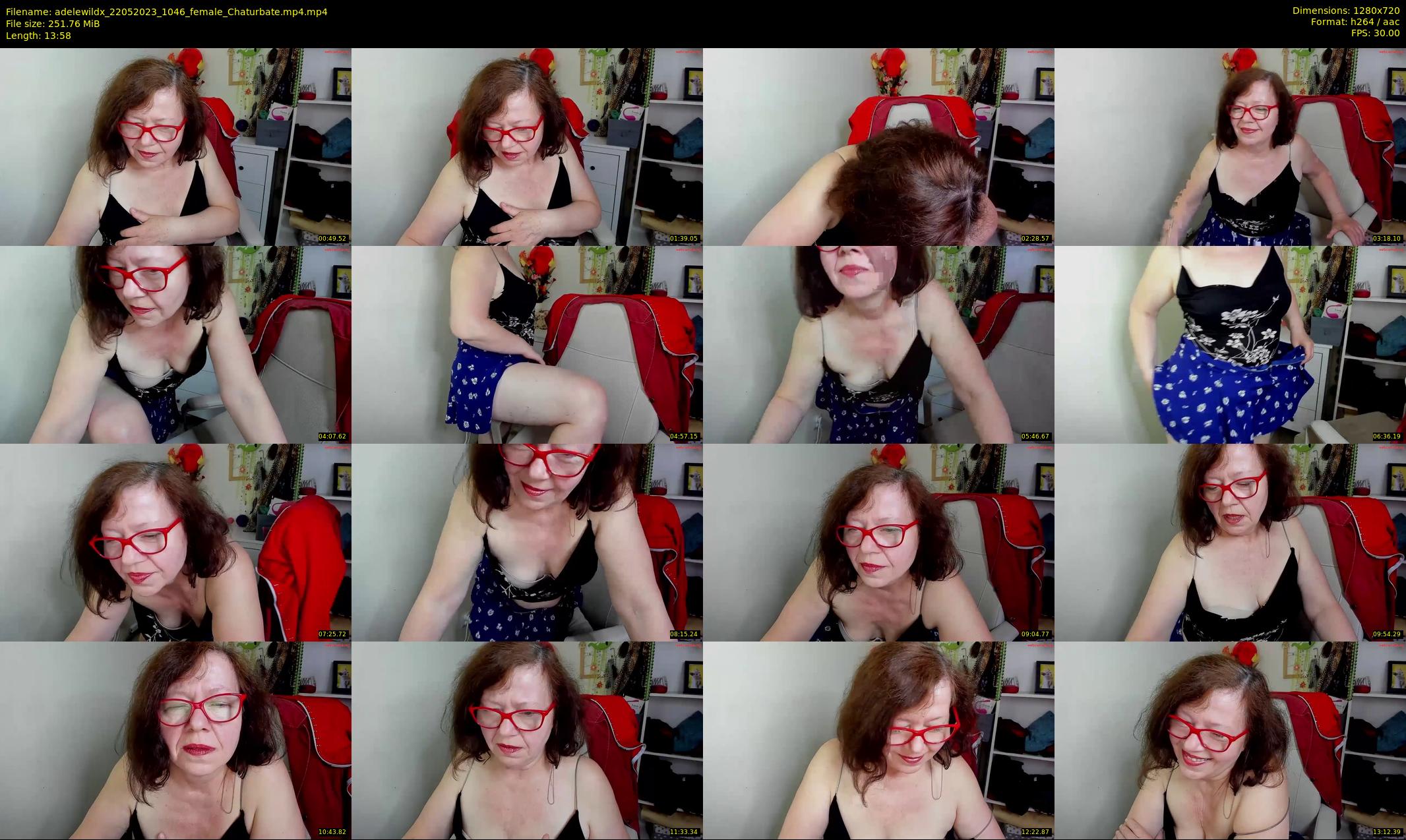 adelewildx — 14 minute Chaturbate female cam show recording, 720p, May 22, 2023