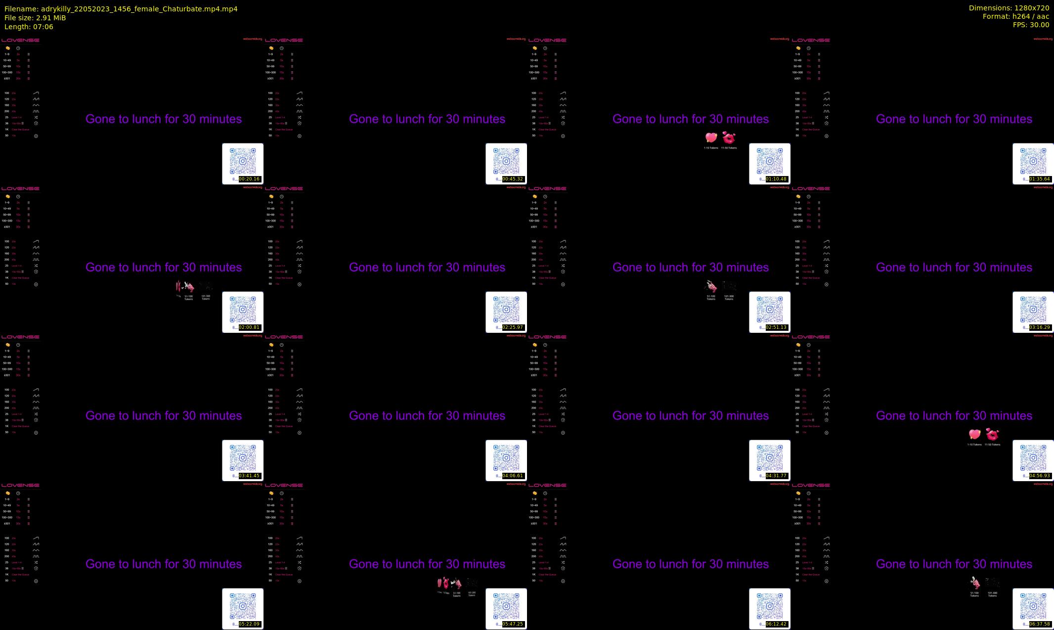 adrykilly — 8 minute Chaturbate female cam show recording, 720p, May 22, 2023