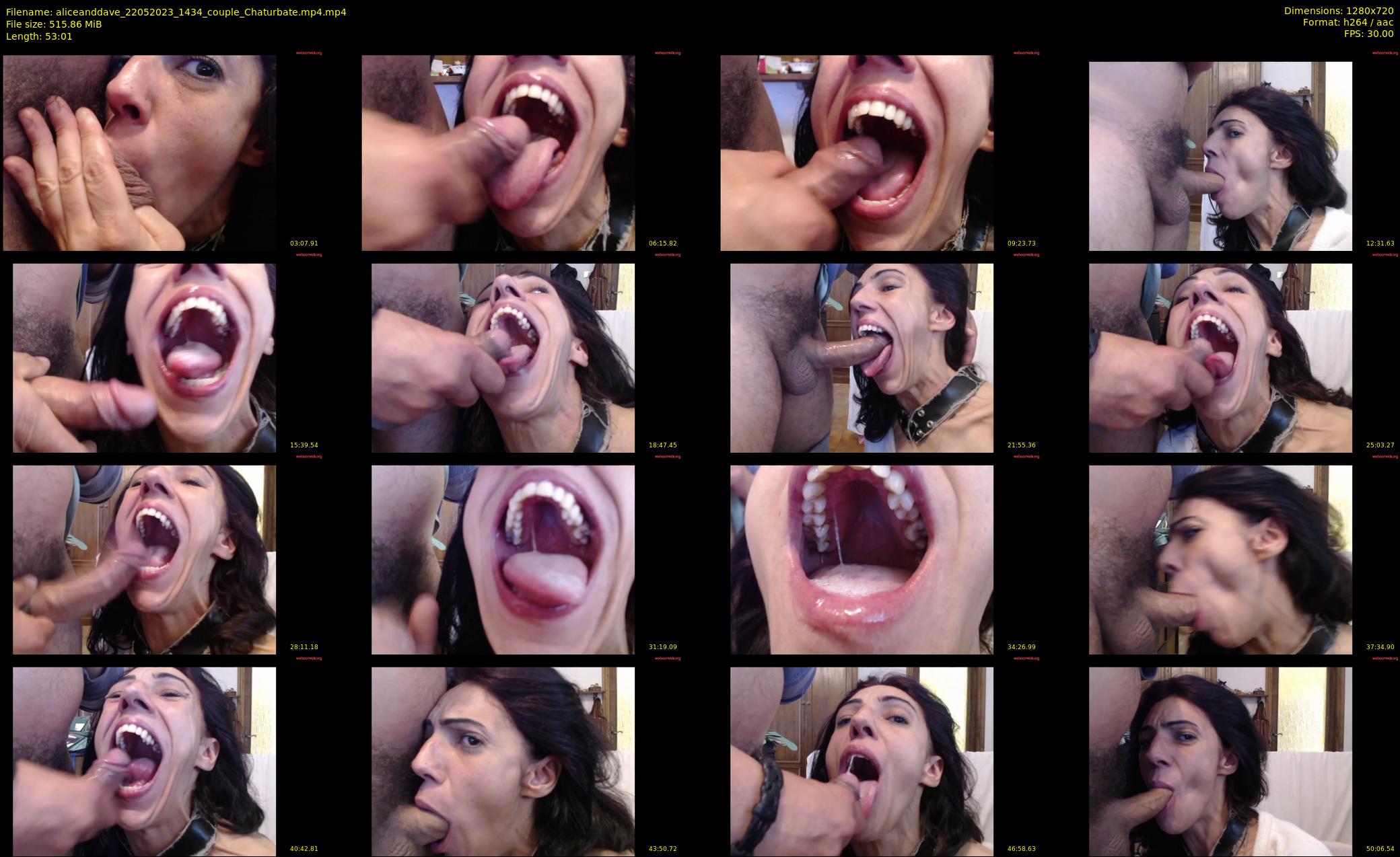 aliceanddave — 54 minute Chaturbate couple cam show recording, 720p, May 22, 2023