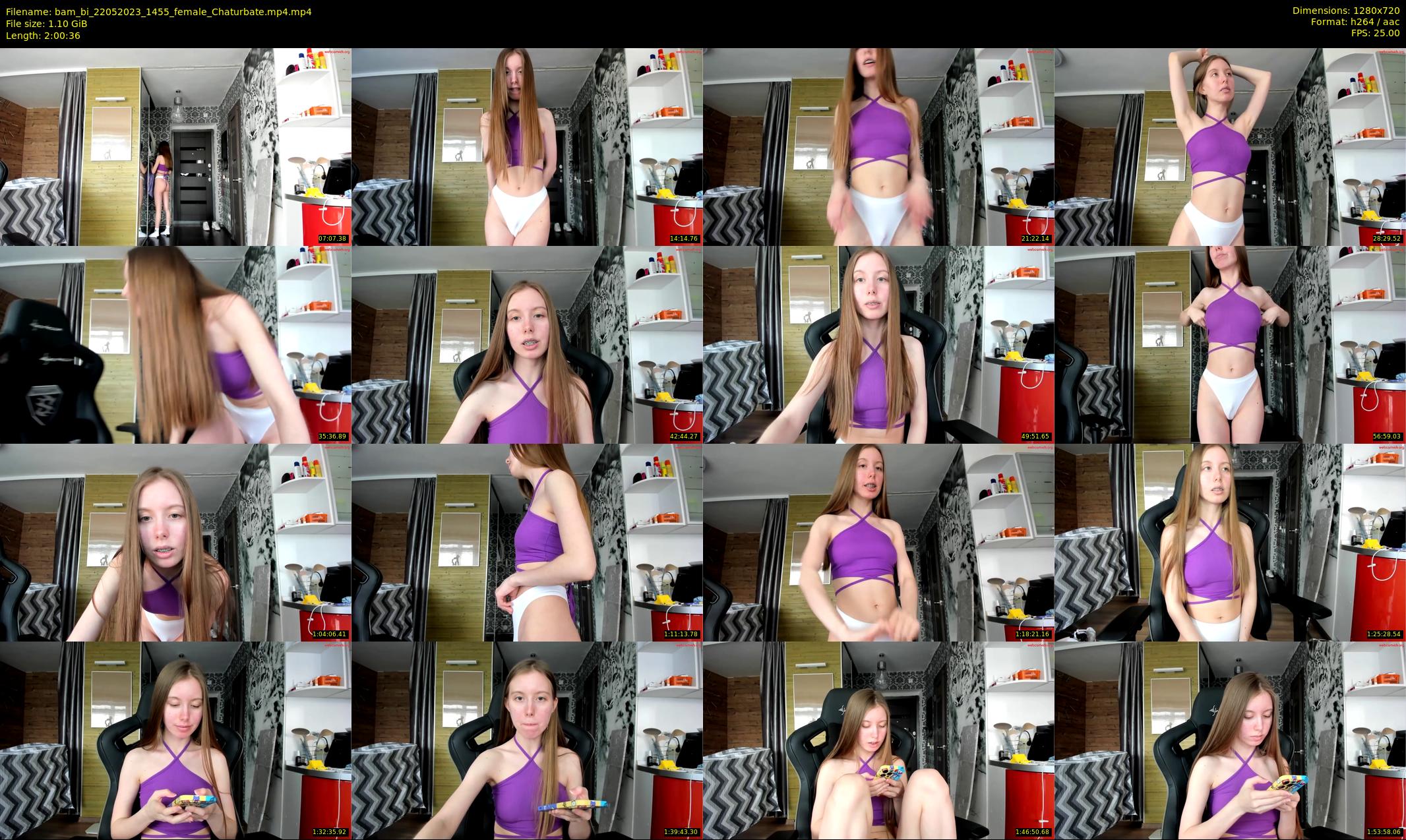 bam_bi — 121 minute Chaturbate female cam show recording, 720p, May 22, 2023