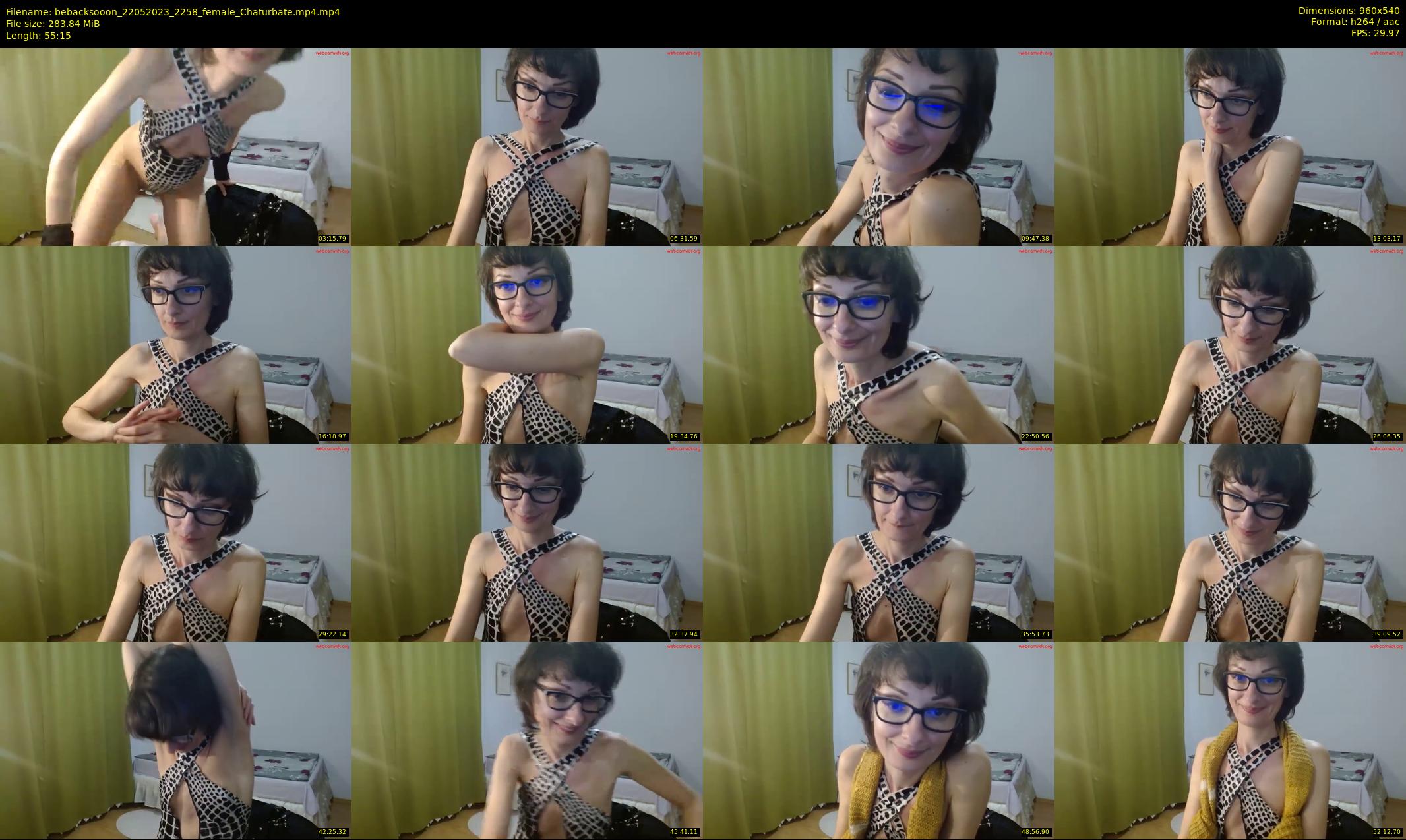 bebacksooon — 56 minute Chaturbate female cam show recording, 480p, May 22, 2023