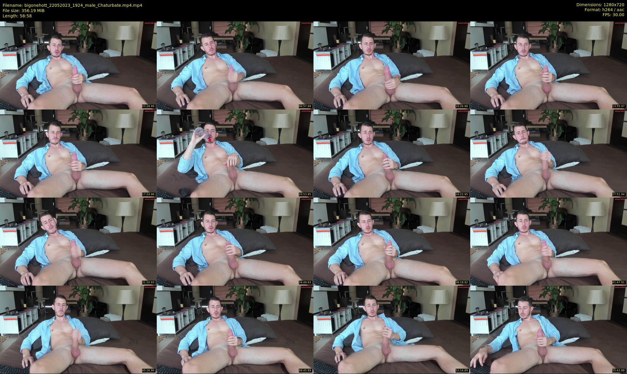 bigonehott — 59 minute Chaturbate male cam show recording, 720p, May 22, 2023