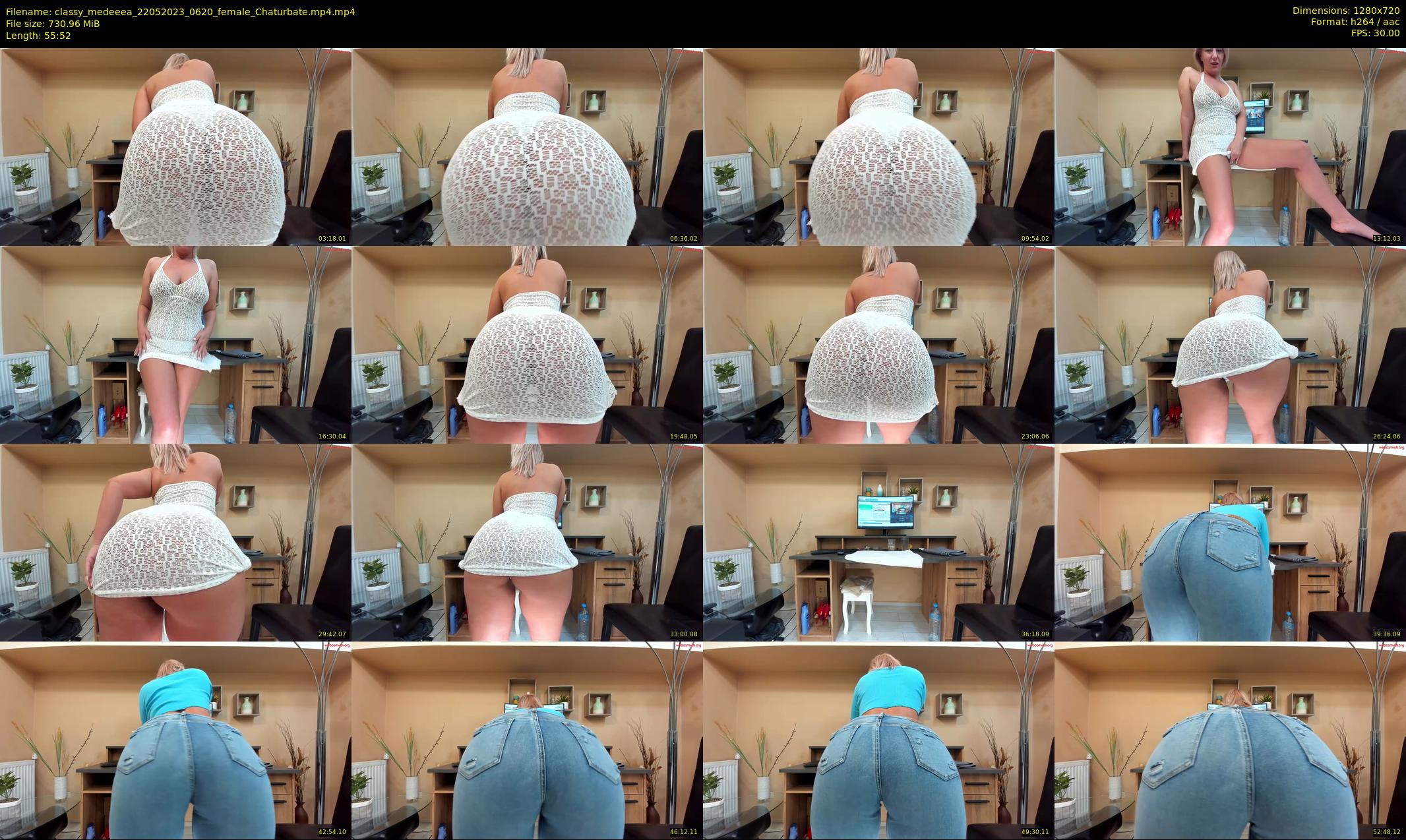 classy_medeeea — 56 minute Chaturbate female cam show recording, 720p, May 22, 2023