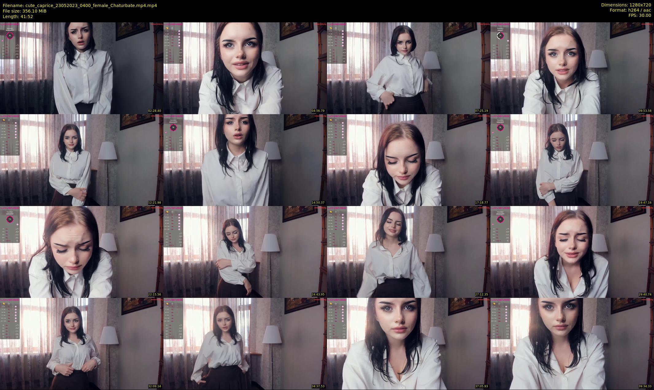 cute_caprice — 42 minute Chaturbate female cam show recording, 720p, May 23, 2023