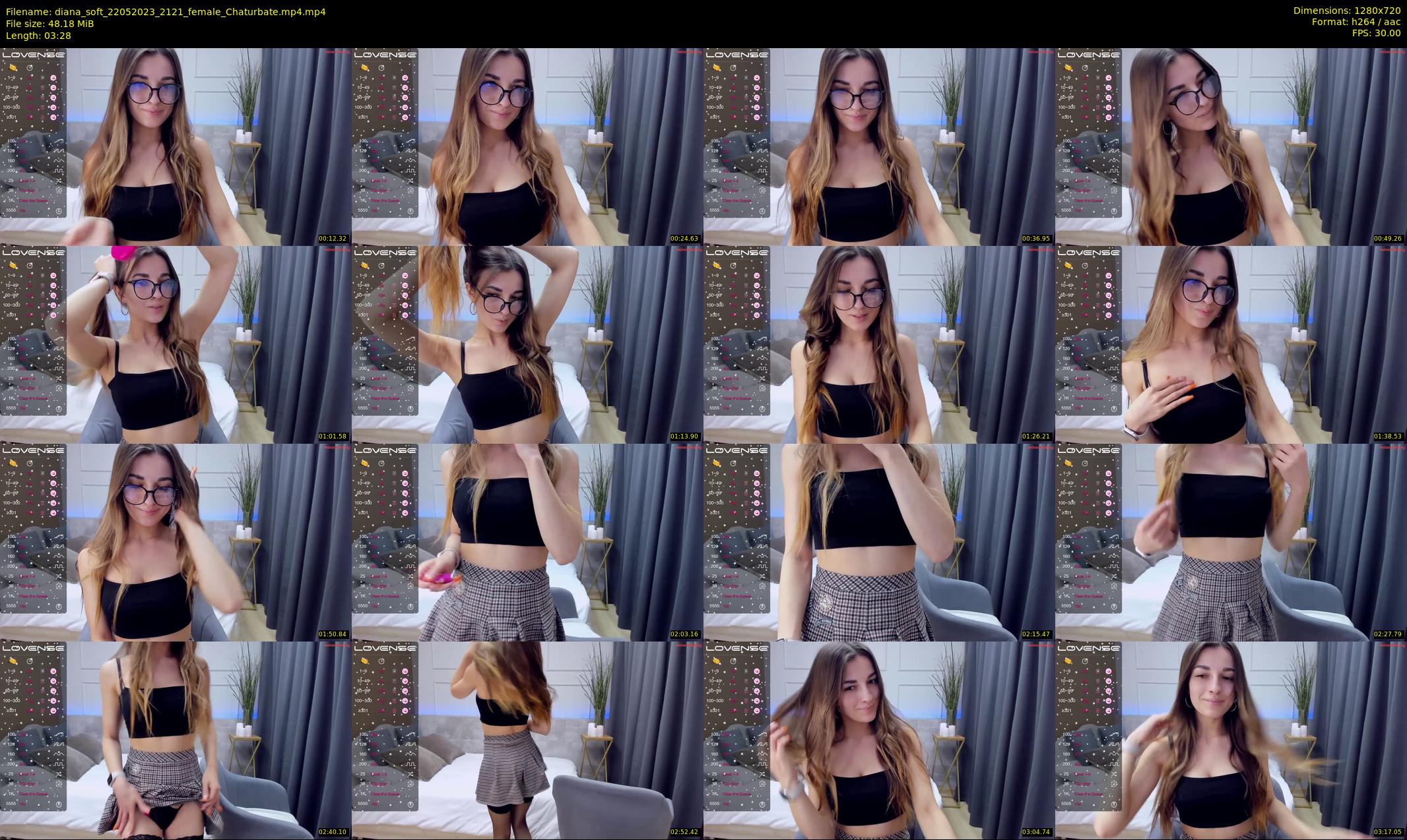 diana_soft — 4 minute Chaturbate female cam show recording, 720p, May 22, 2023