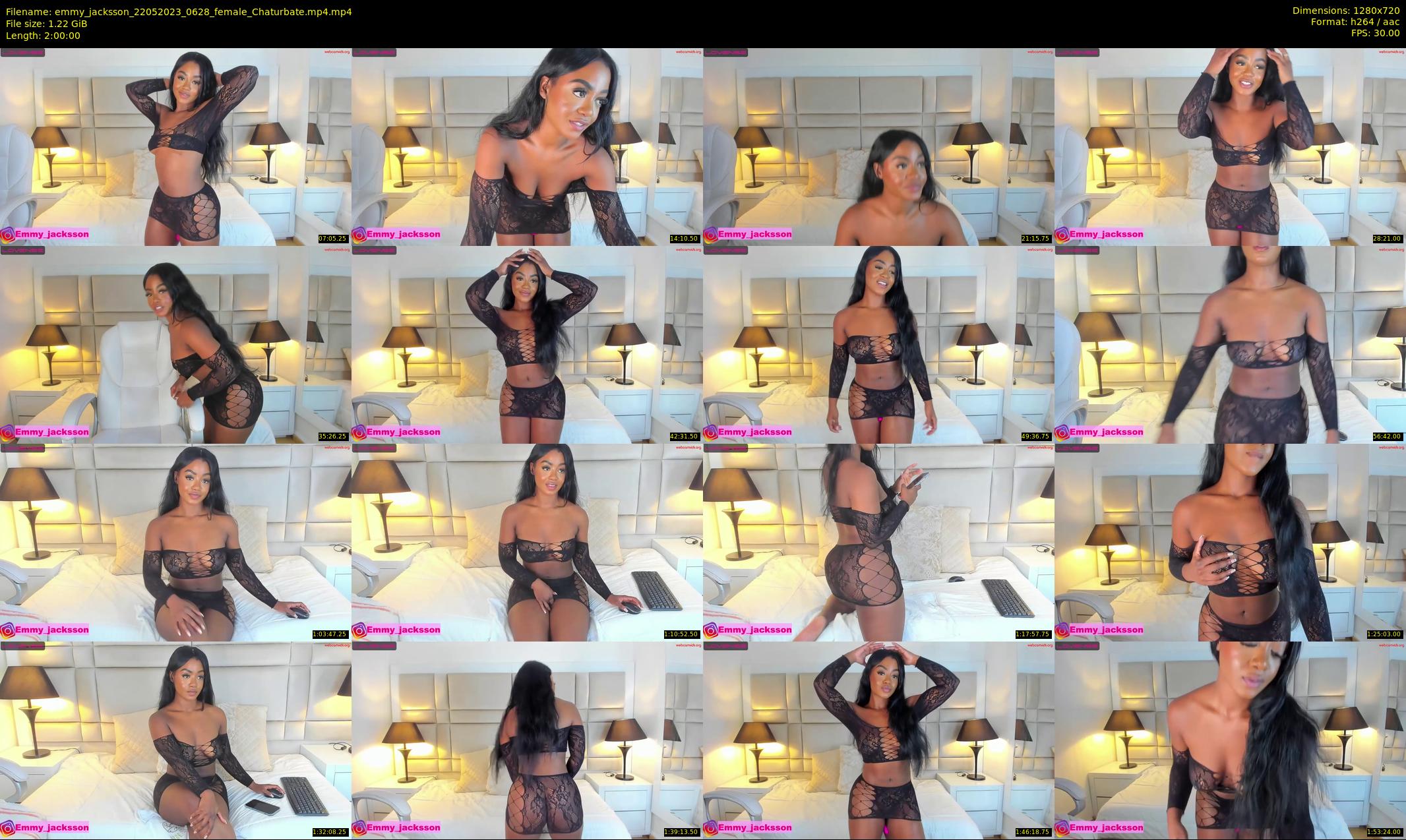 emmy_jacksson — 120 minute Chaturbate female cam show recording, 720p, May 22, 2023