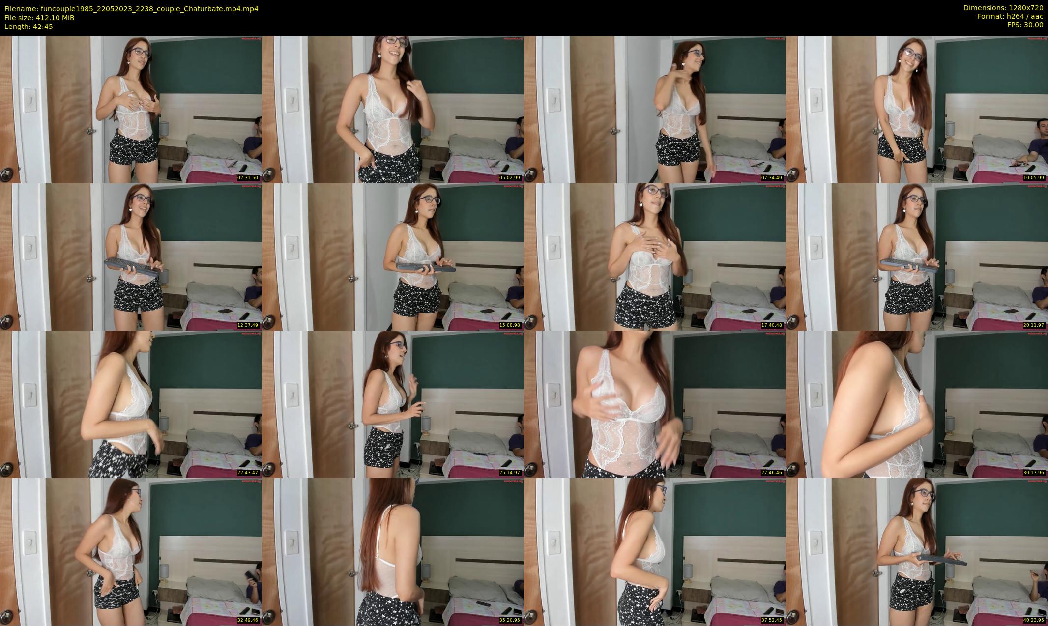 funcouple1985 — 43 minute Chaturbate couple cam show recording, 720p, May 22, 2023