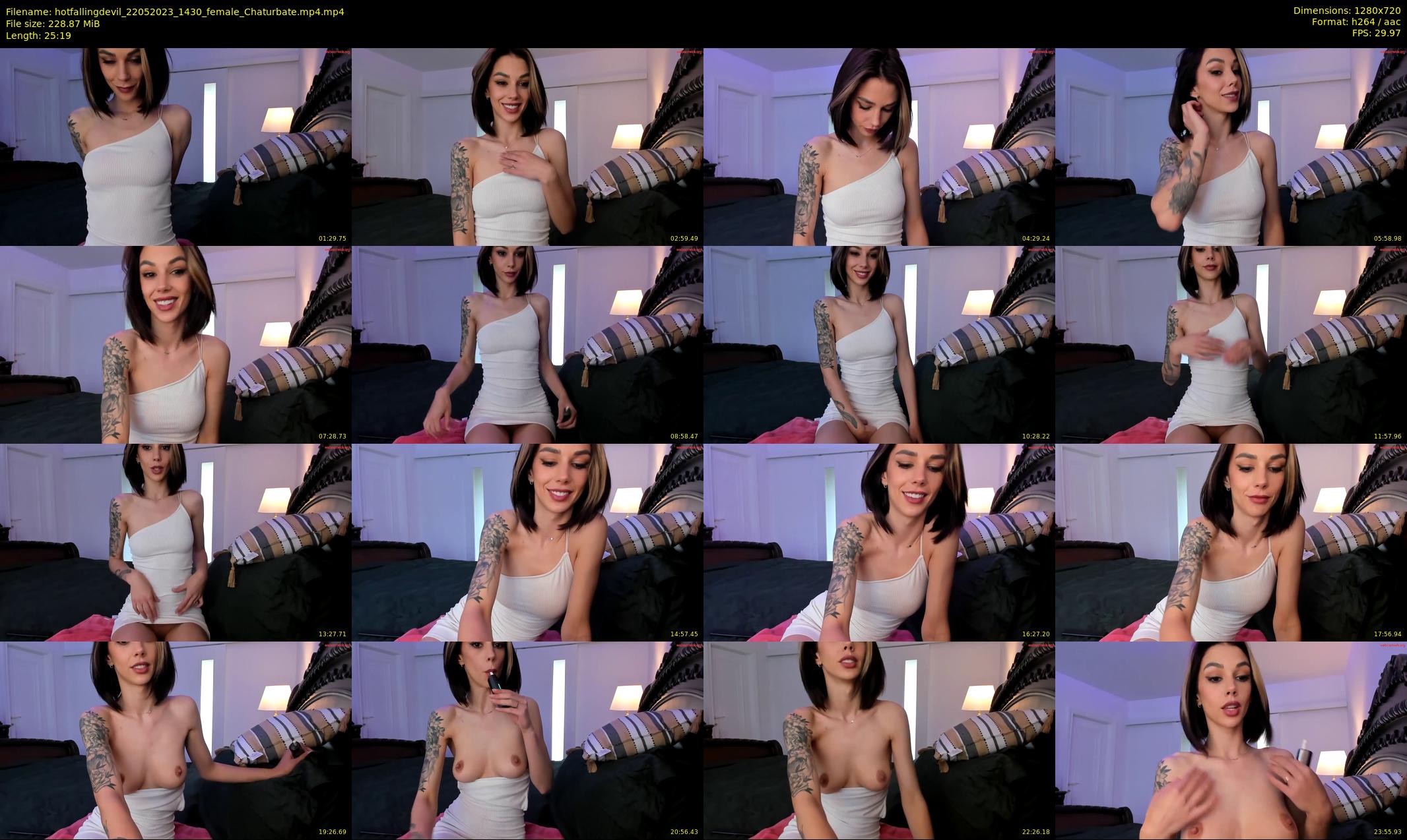 hotfallingdevil — 26 minute Chaturbate female cam show recording, 720p, May 22, 2023