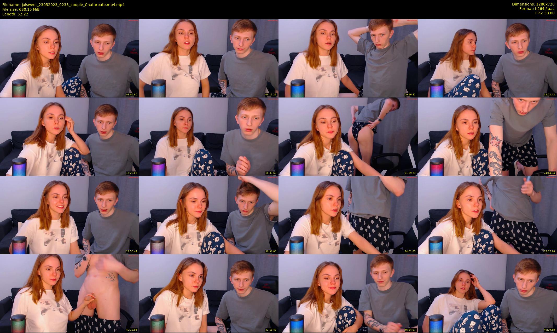 julsweet — 53 minute Chaturbate male cam show recording, 720p, May 23, 2023