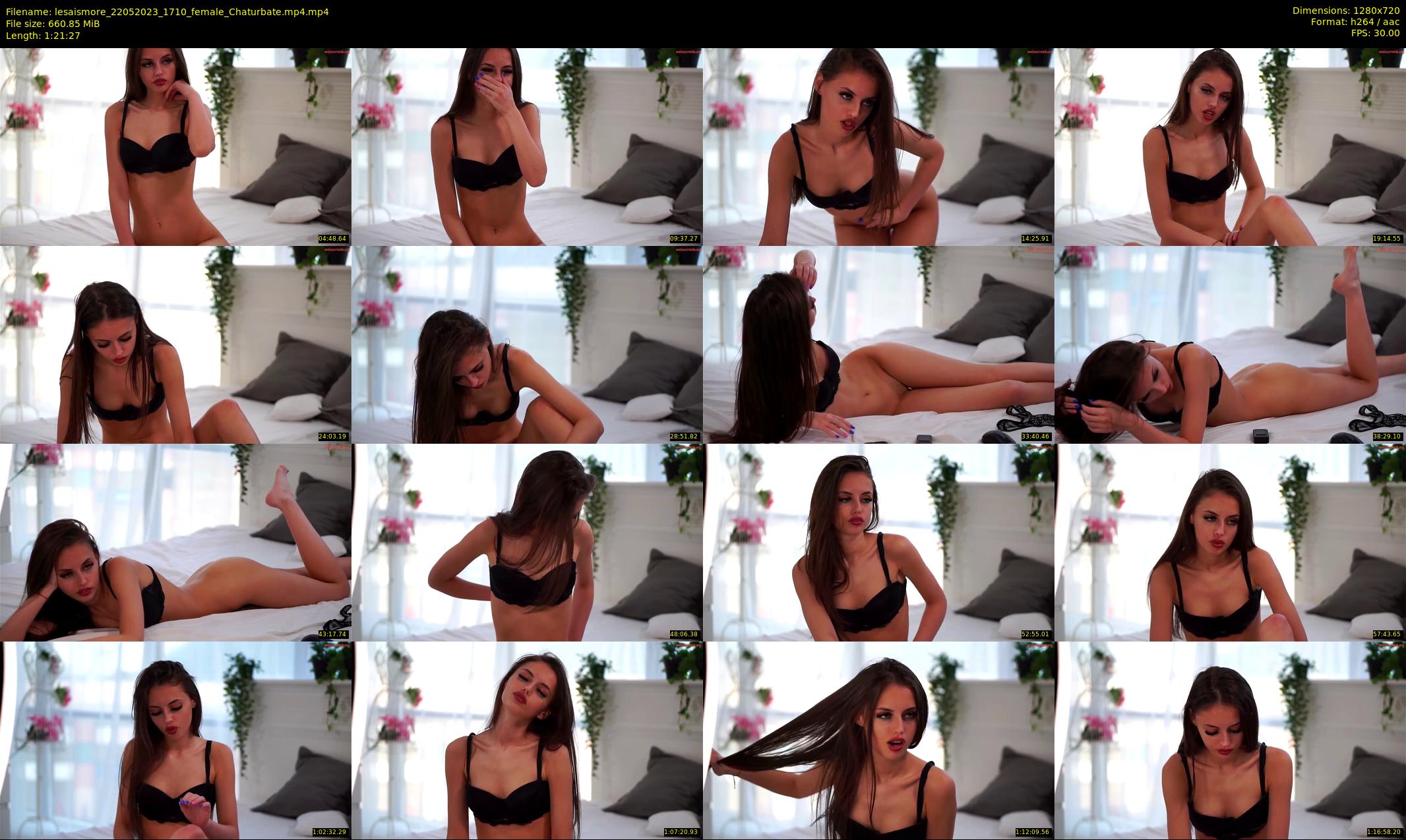 lesaismore — 82 minute Chaturbate female cam show recording, 720p, May 22, 2023