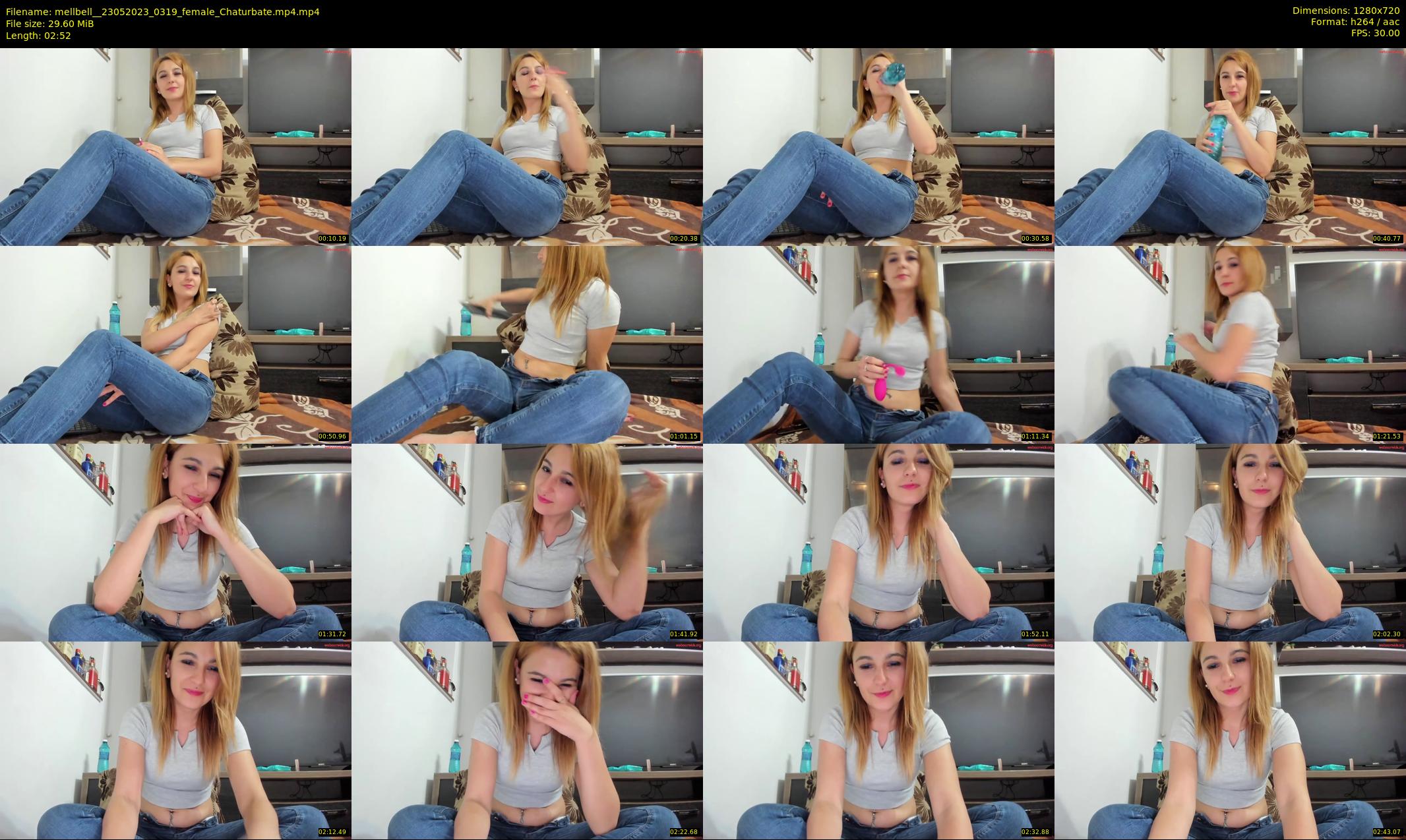mellbell_ — 3 minute Chaturbate female cam show recording, 720p, May 23, 2023