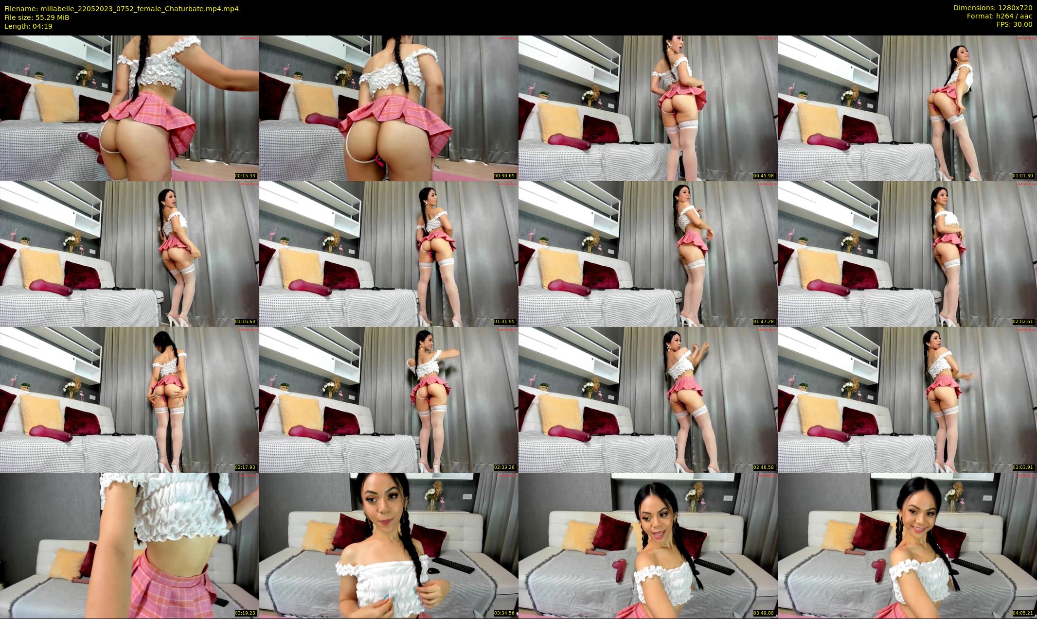 millabelle — 5 minute Chaturbate female cam show recording, 720p, May 22, 2023
