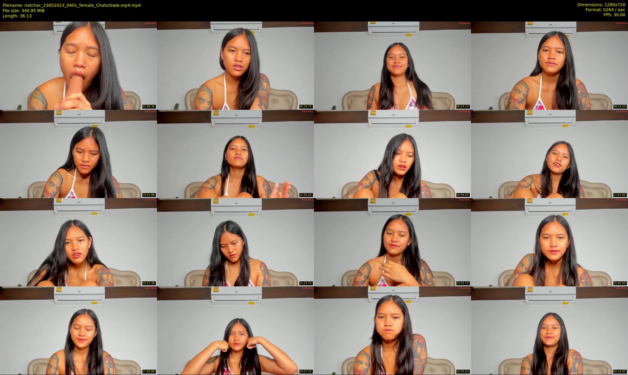 natchac — 37 minute Chaturbate female cam show recording, 720p, May 23, 2023