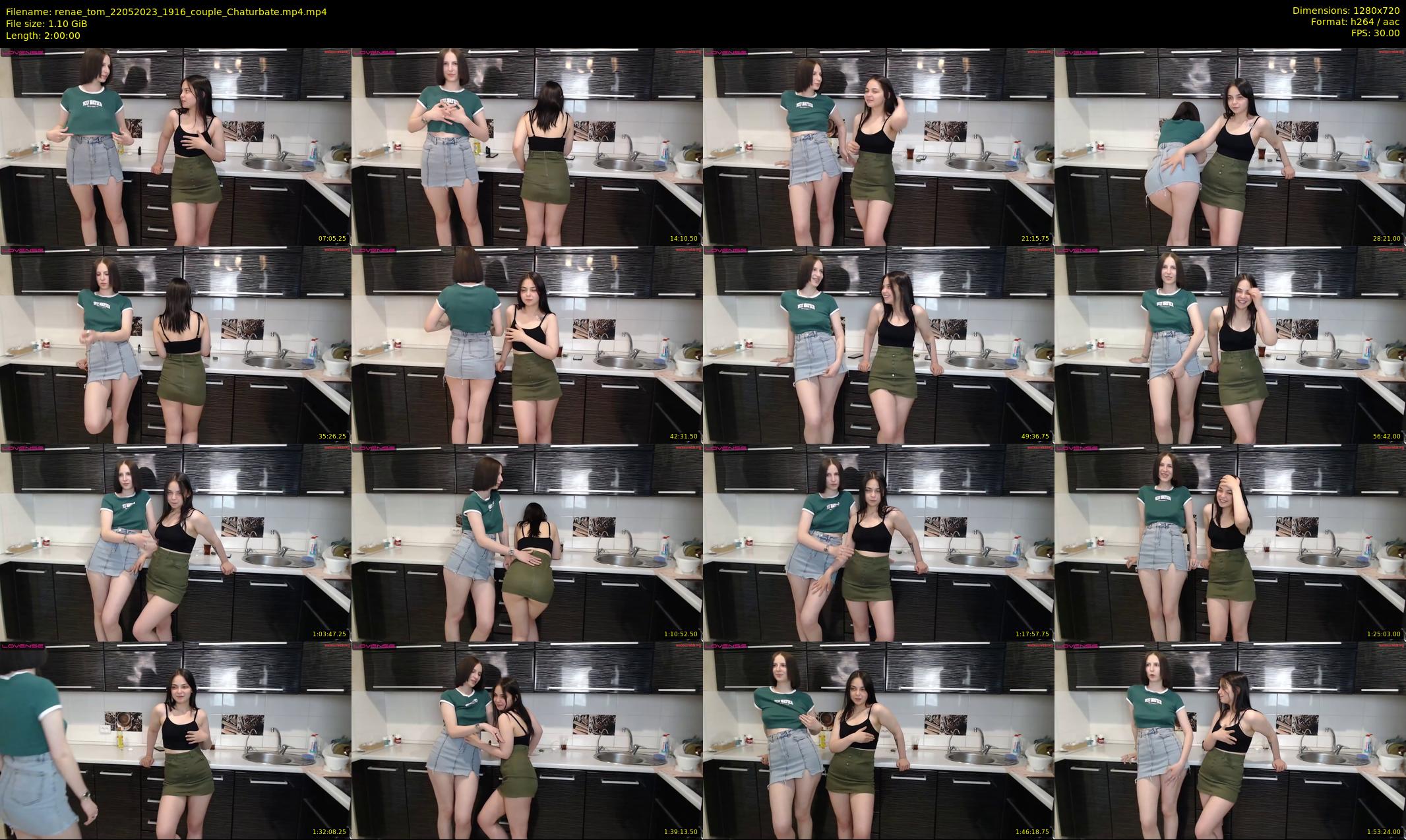 renae_tom — 120 minute Chaturbate couple cam show recording, 720p, May 22, 2023