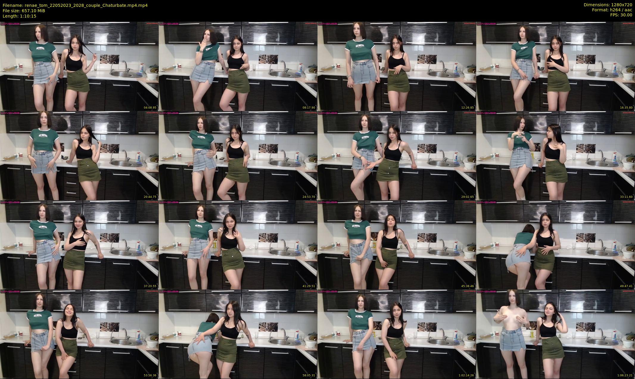 renae_tom — 71 minute Chaturbate couple cam show recording, 720p, May 22, 2023