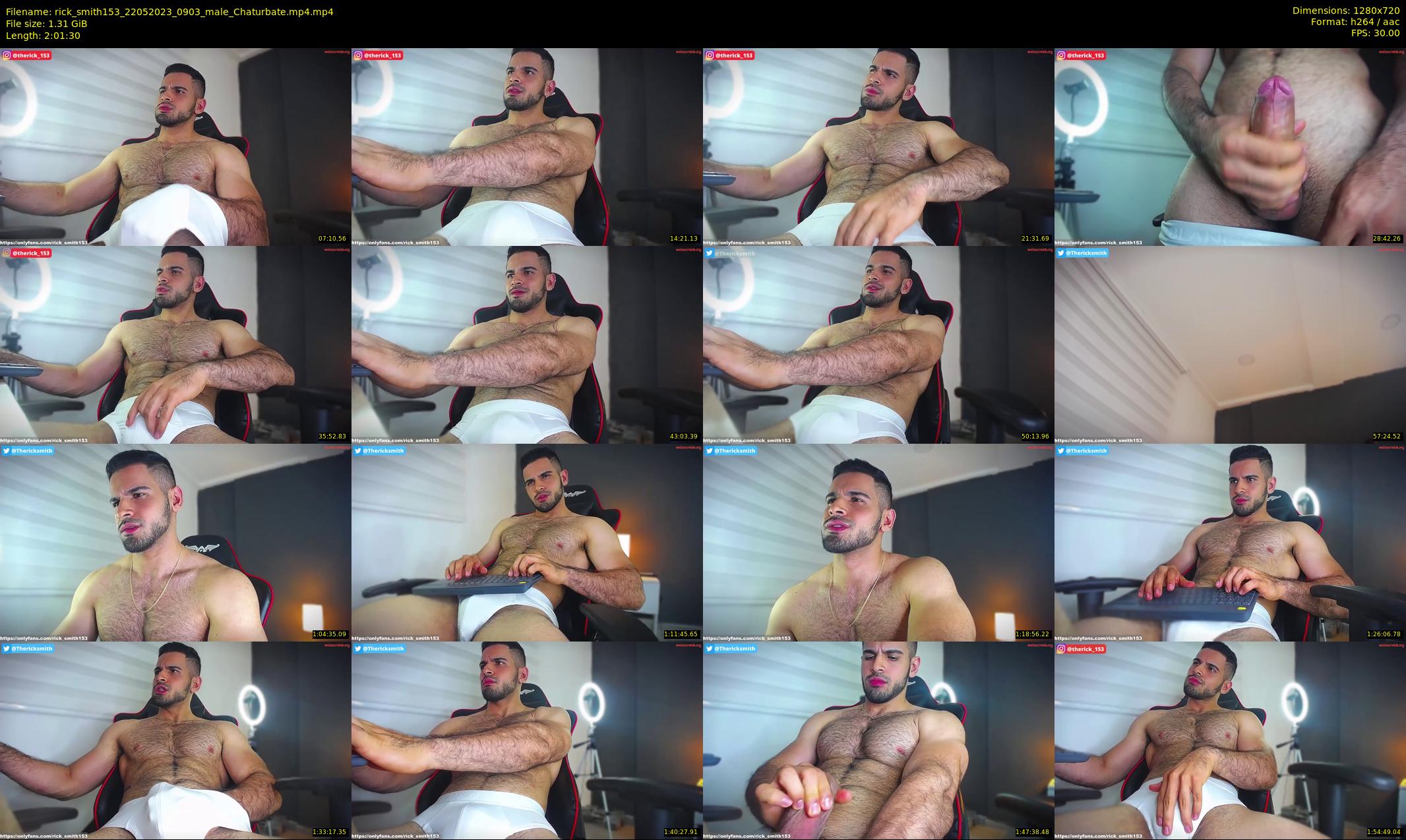 rick_smith153 — 122 minute Chaturbate male cam show recording, 720p, May 22, 2023