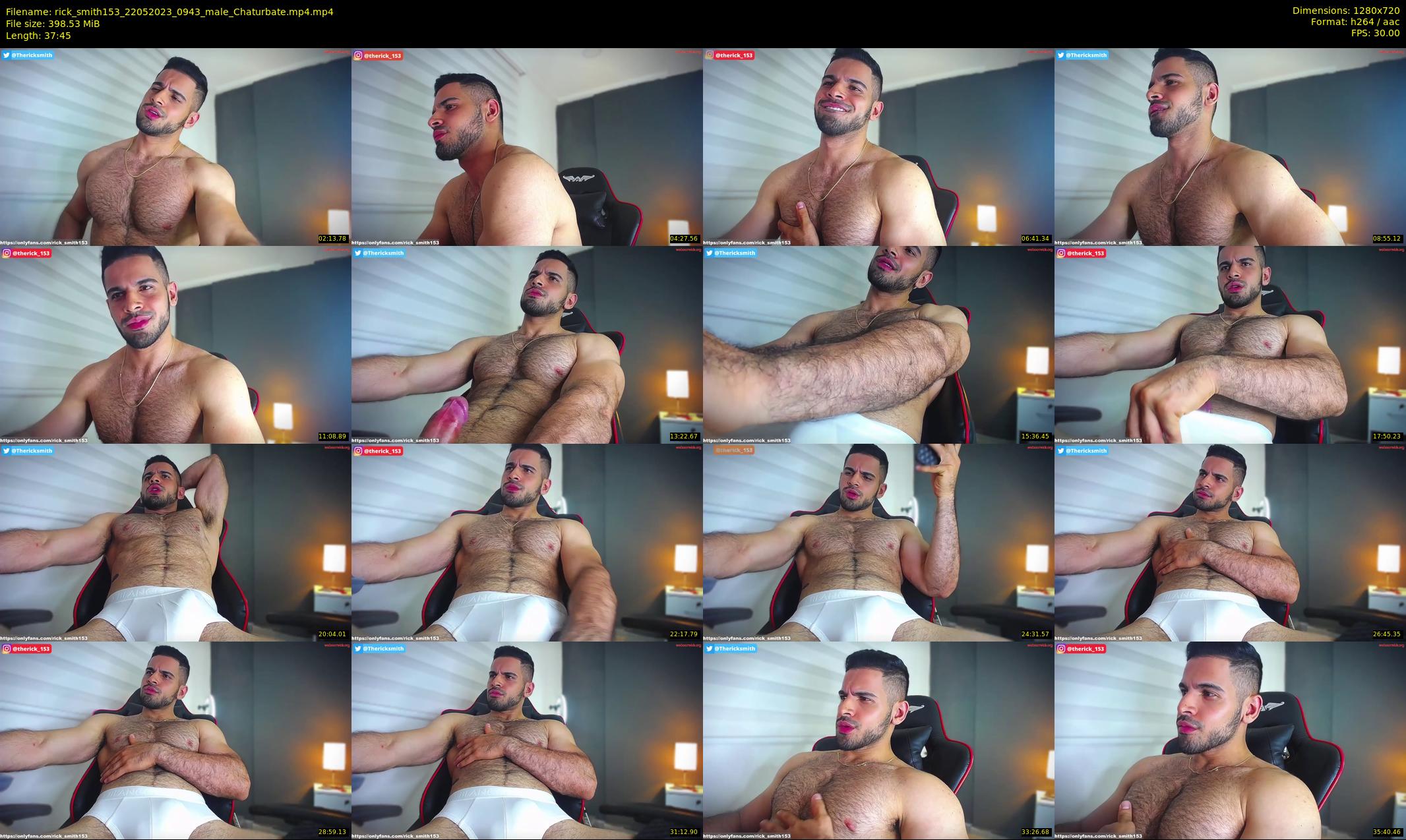 rick_smith153 — 38 minute Chaturbate male cam show recording, 720p, May 22, 2023