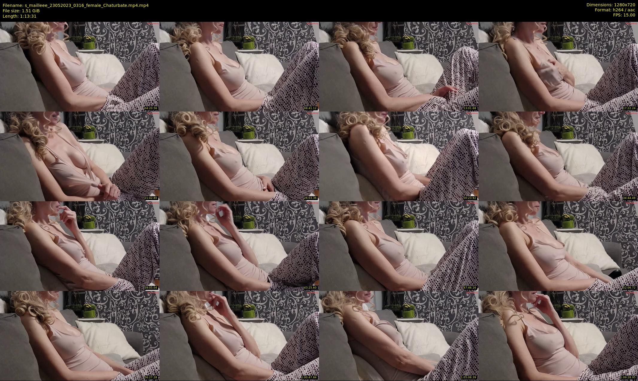 s_mailleee — 74 minute Chaturbate female cam show recording, 720p, May 23, 2023