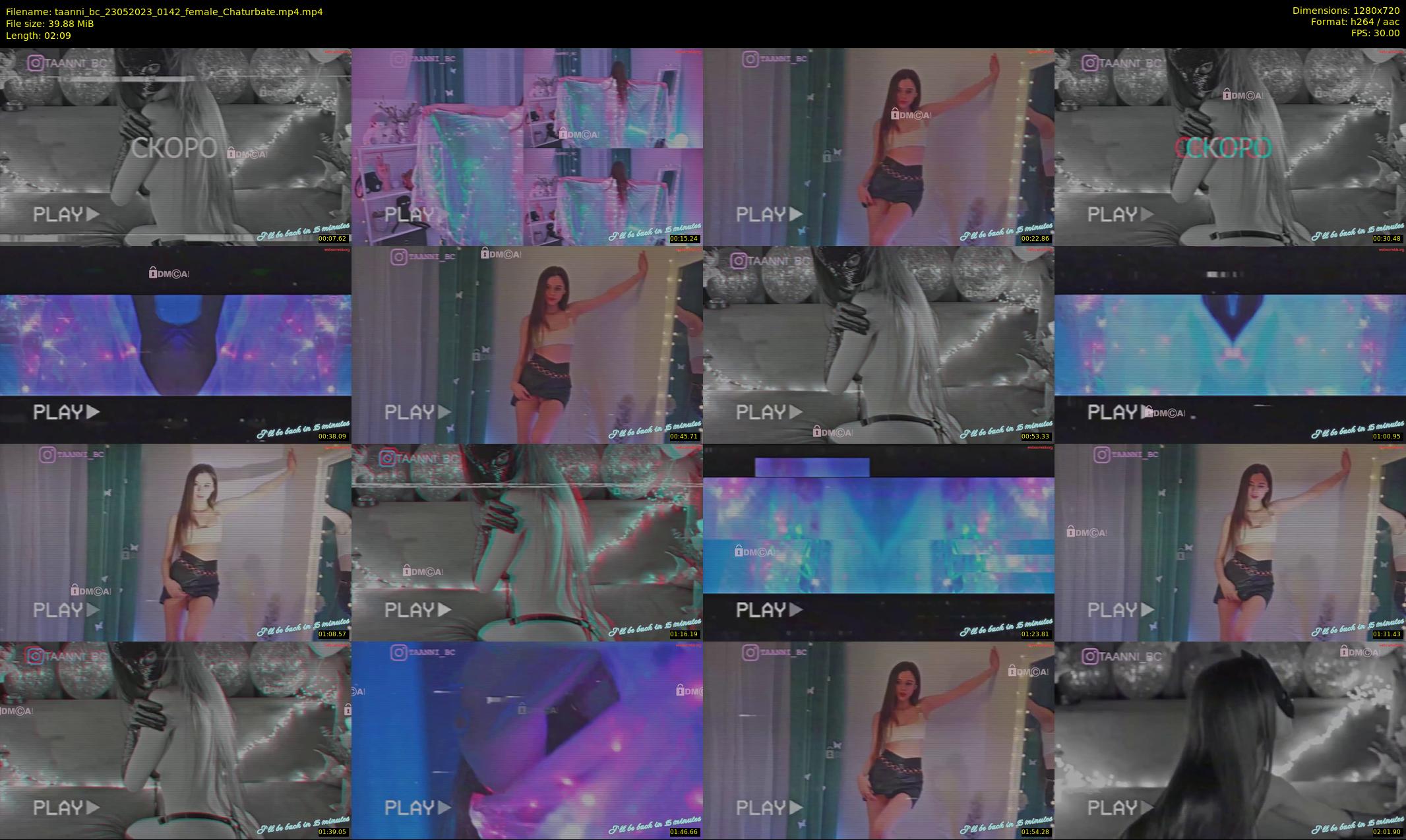 taanni_bc — 3 minute Chaturbate female cam show recording, 720p, May 23, 2023