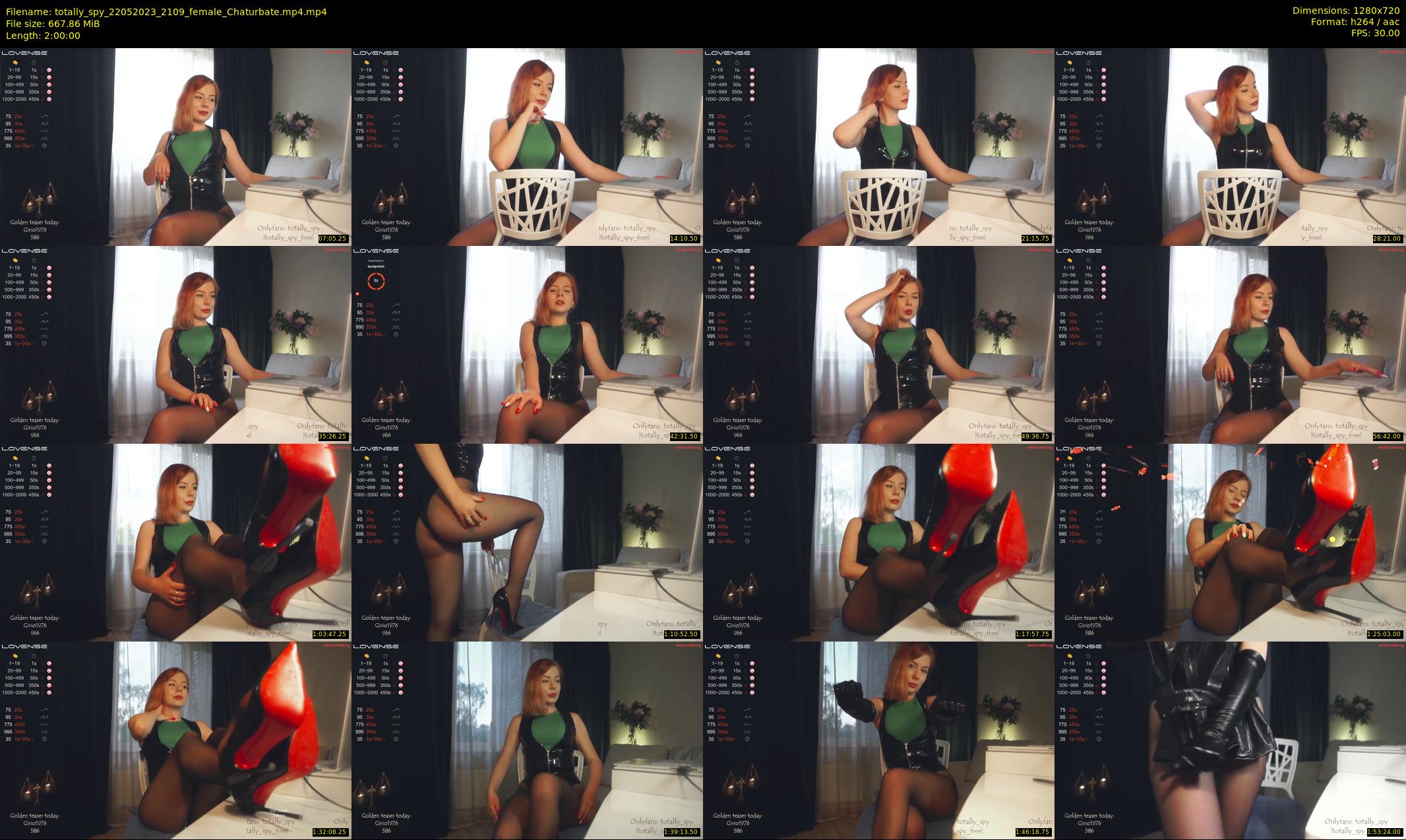 totally_spy — 120 minute Chaturbate female cam show recording, 720p, May 22, 2023