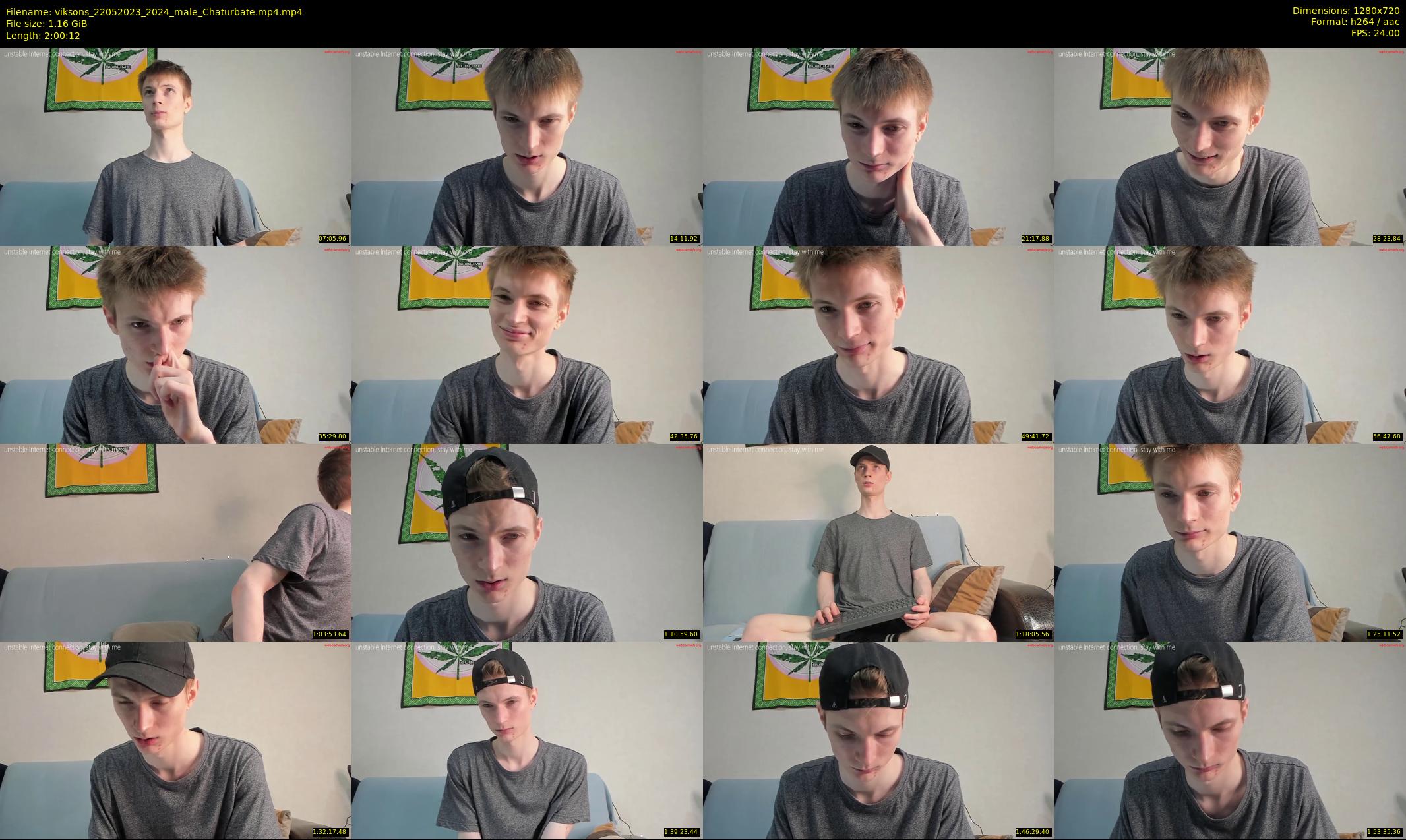 viksons — 121 minute Chaturbate male cam show recording, 720p, May 22, 2023