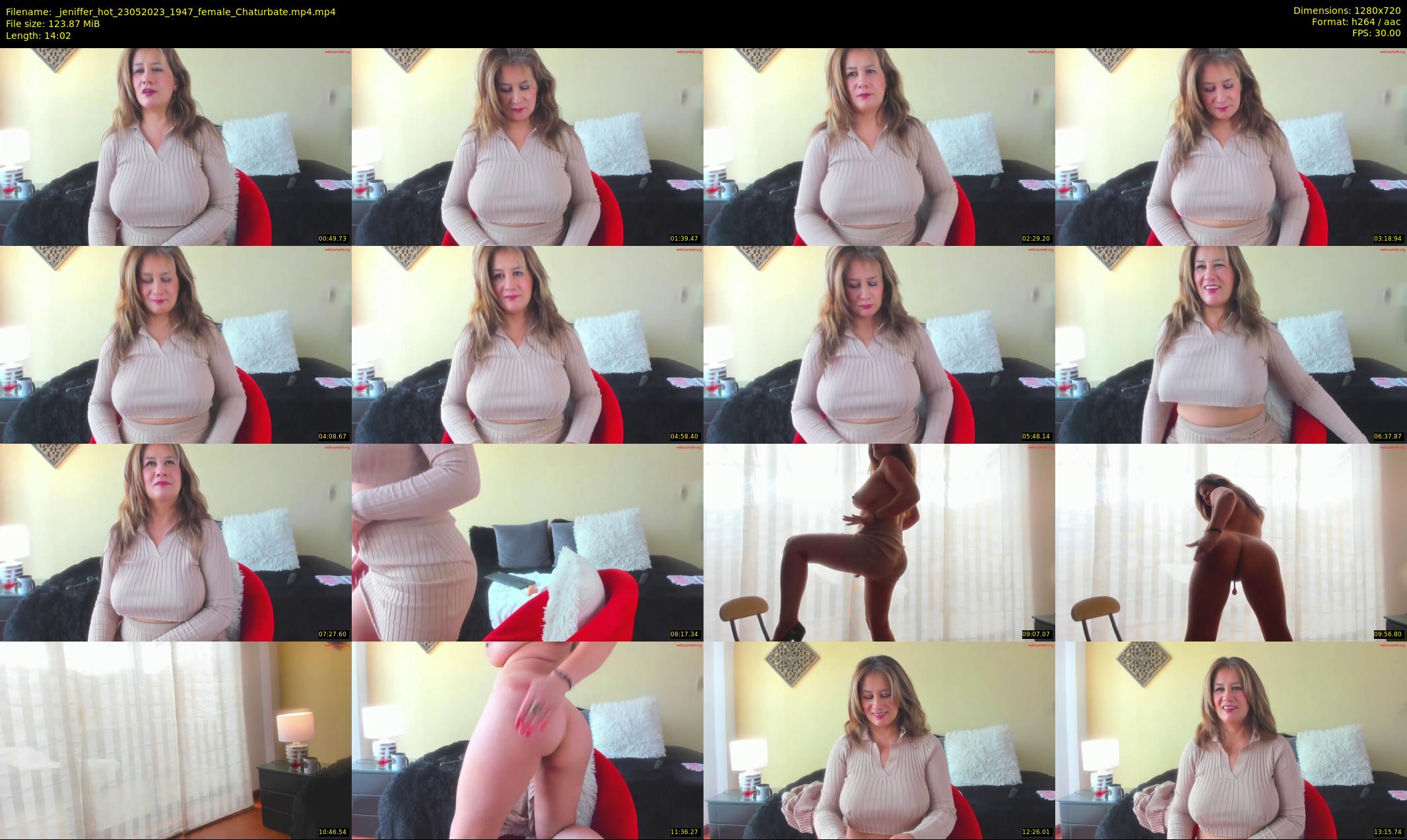 _jeniffer_hot — 15 minute Chaturbate female cam show recording, 720p, May 23, 2023