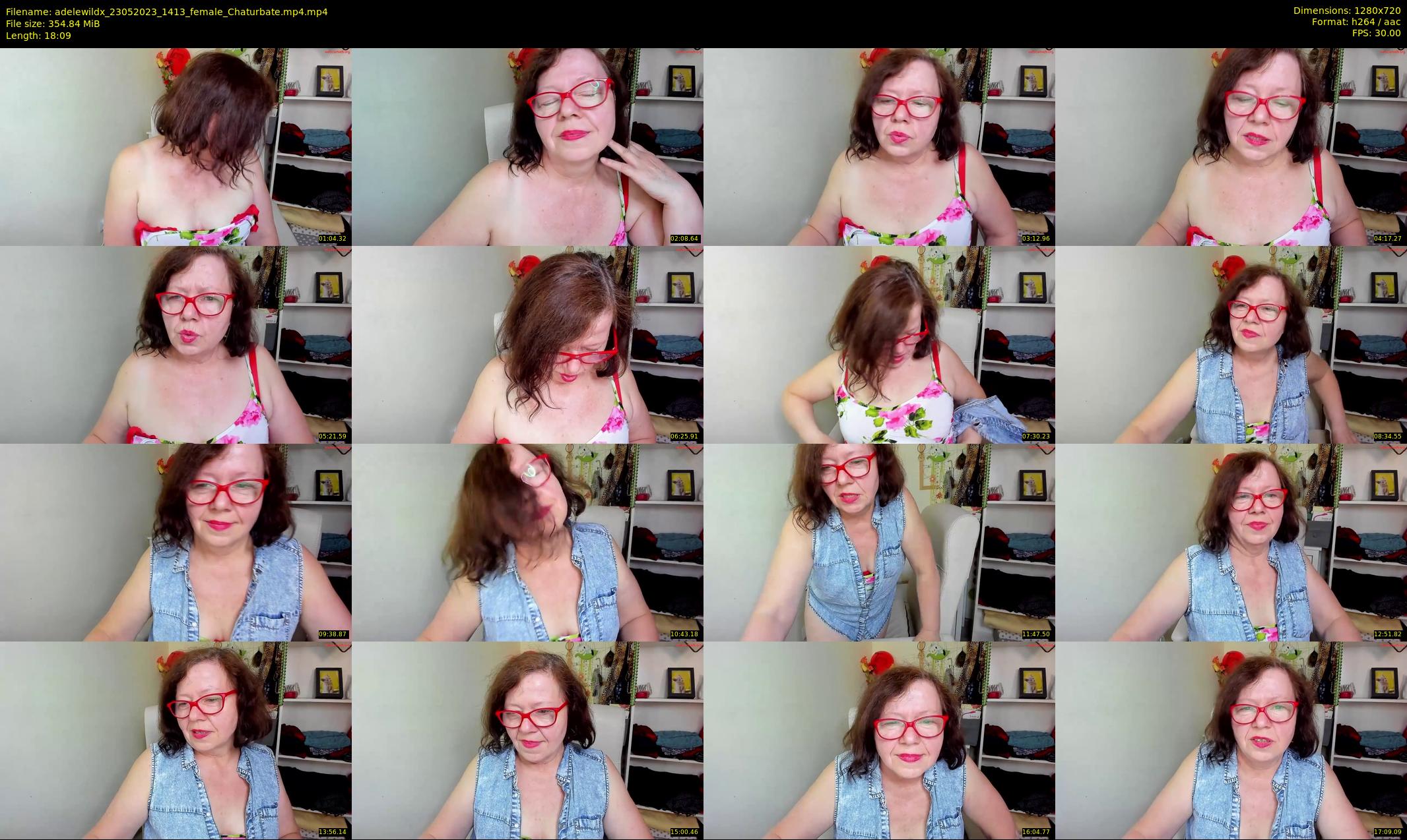 adelewildx — 19 minute Chaturbate female cam show recording, 720p, May 23, 2023