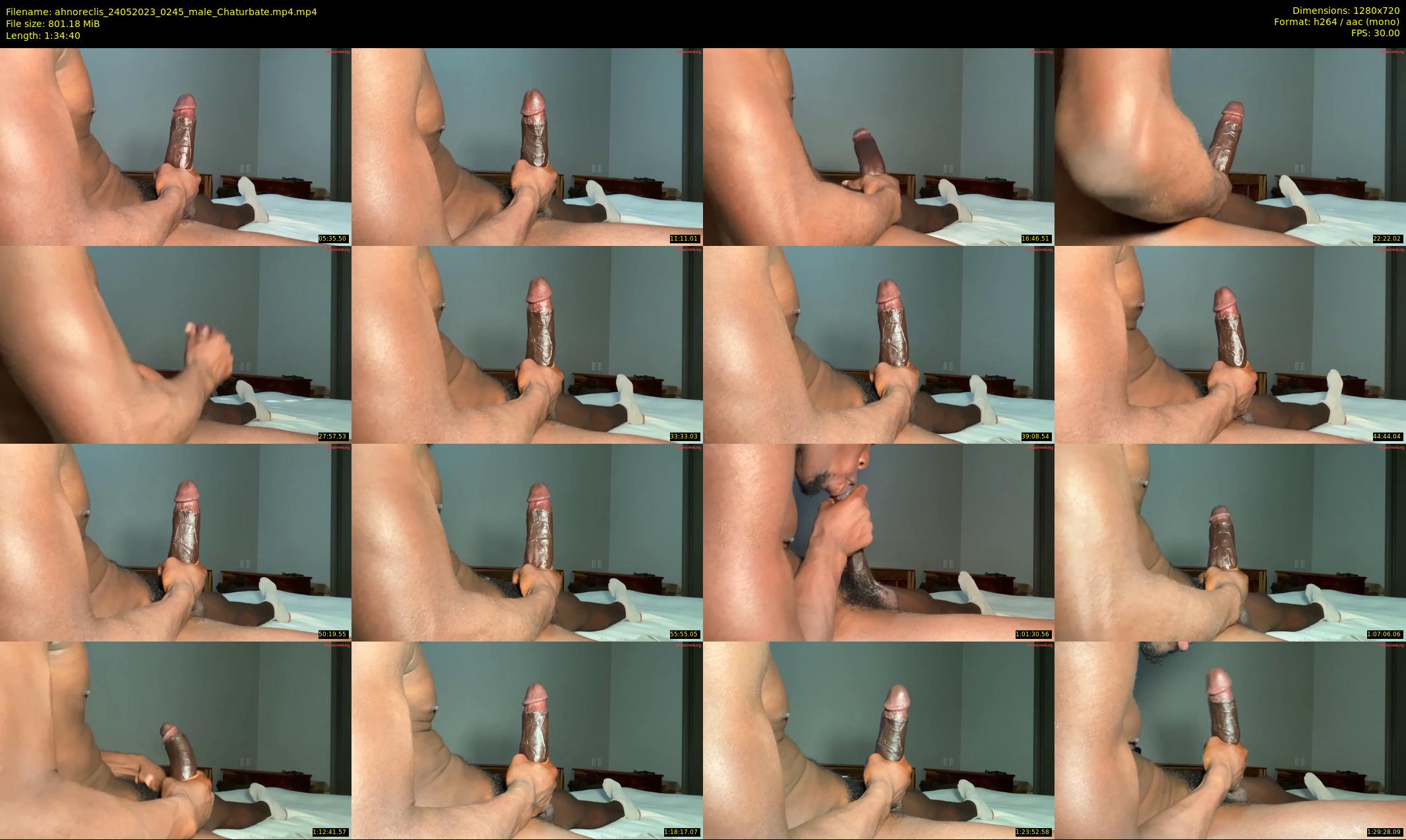 ahnoreclis — 95 minute Chaturbate male cam show recording, 720p, May 24, 2023