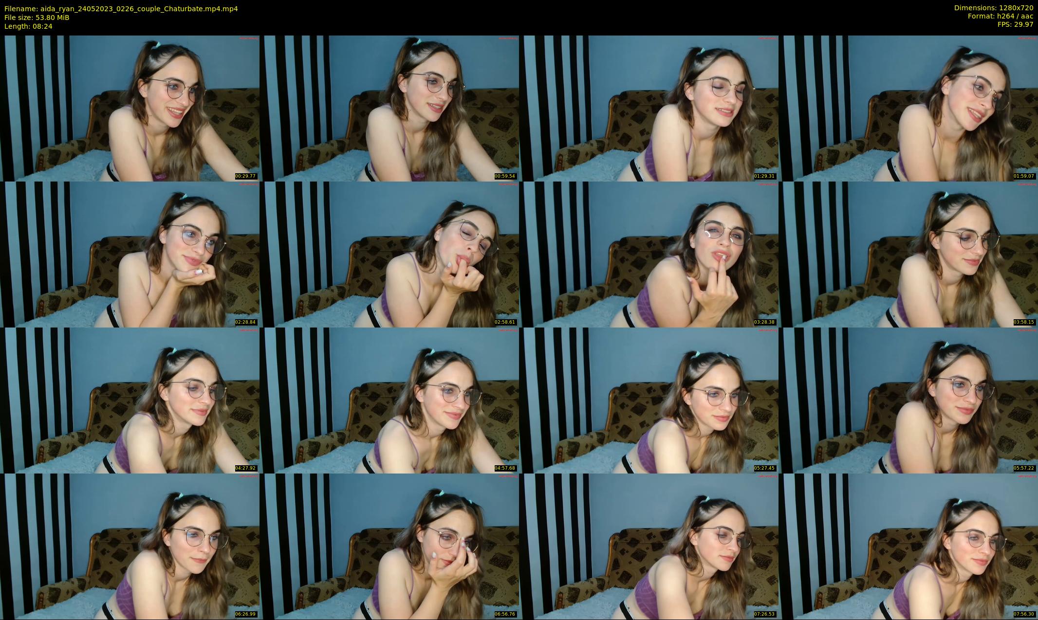 aida_ryan — 9 minute Chaturbate couple cam show recording, 720p, May 24, 2023