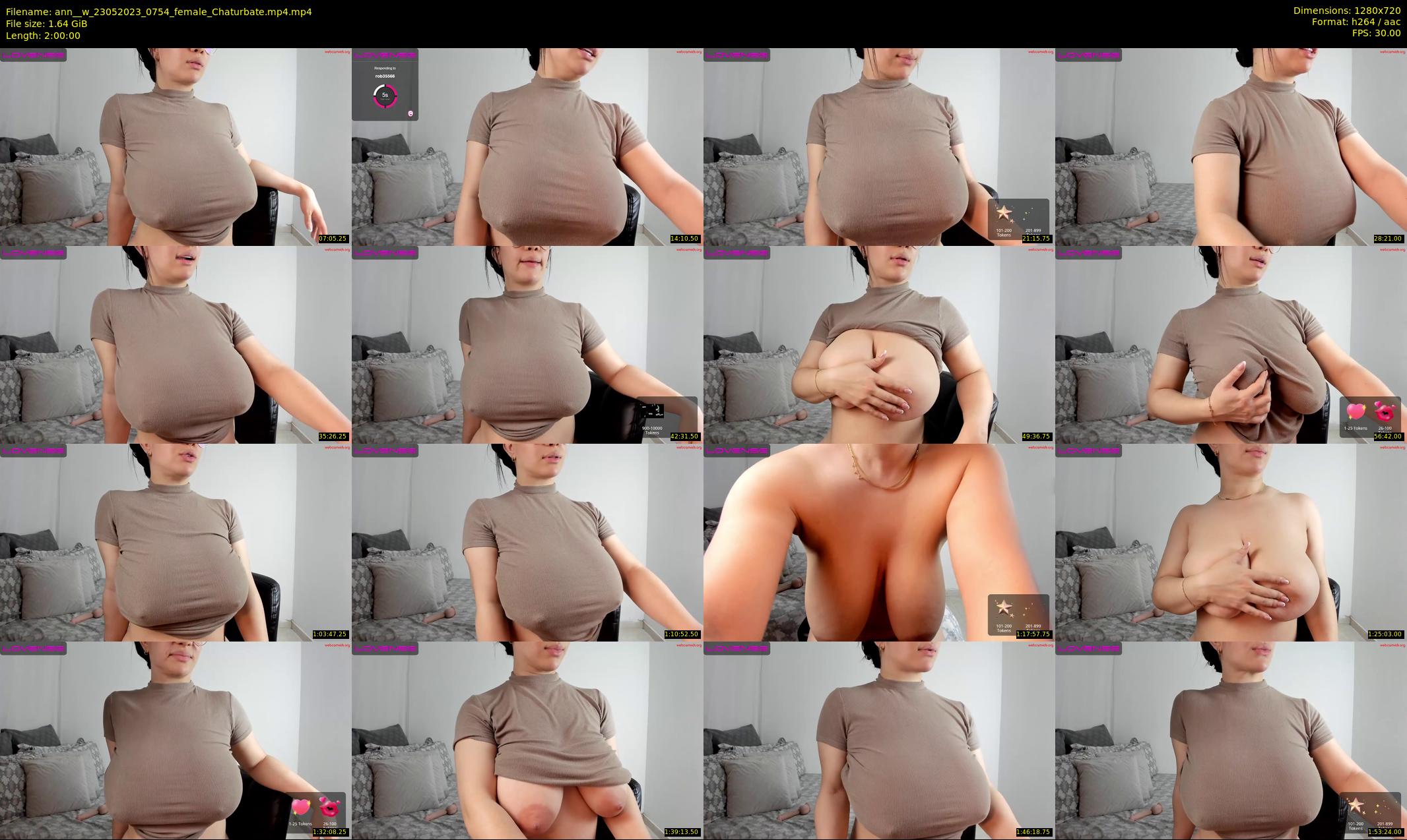 ann__w — 120 minute Chaturbate female cam show recording, 720p, May 23, 2023