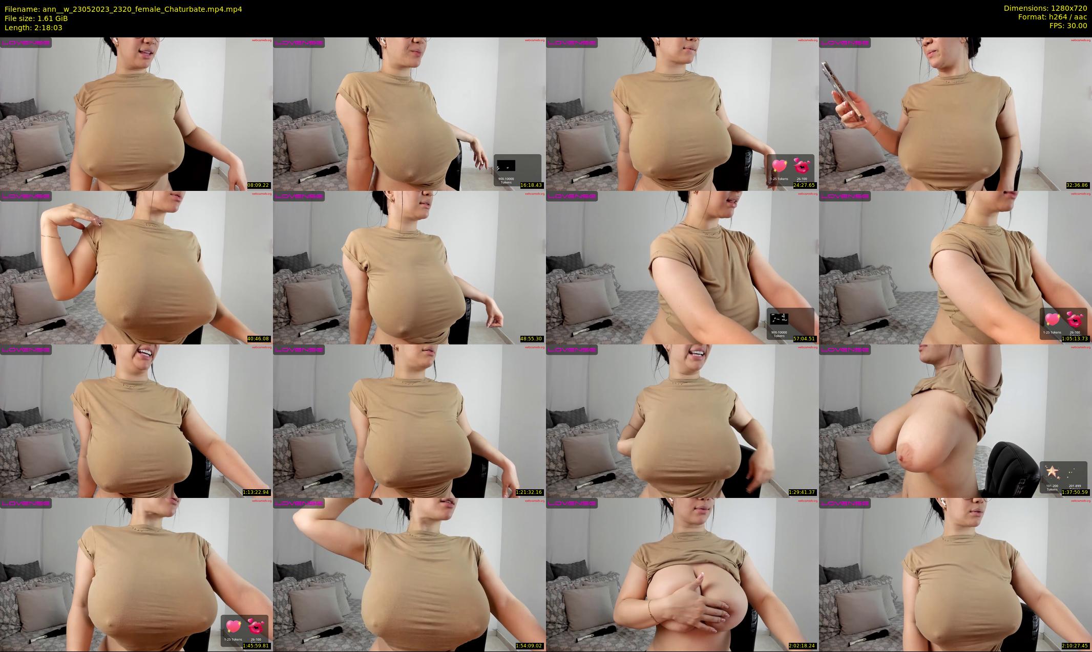 ann__w — 139 minute Chaturbate female cam show recording, 720p, May 23, 2023