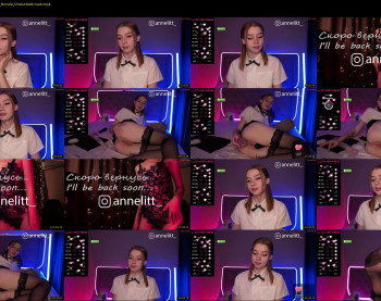 annelitt — 115 minute Chaturbate female cam show recording, 720p, May 24, 2023