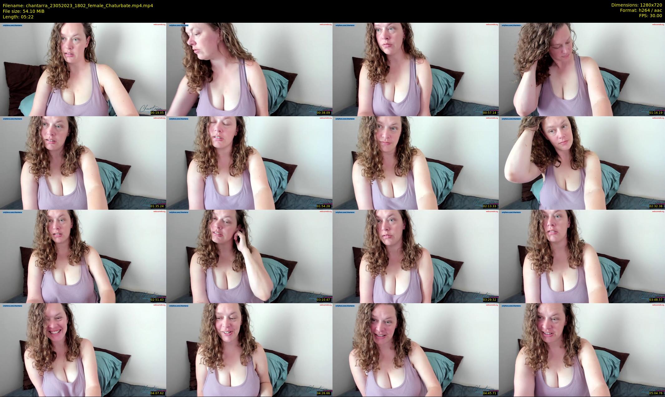 chantarra — 6 minute Chaturbate female cam show recording, 720p, May 23, 2023