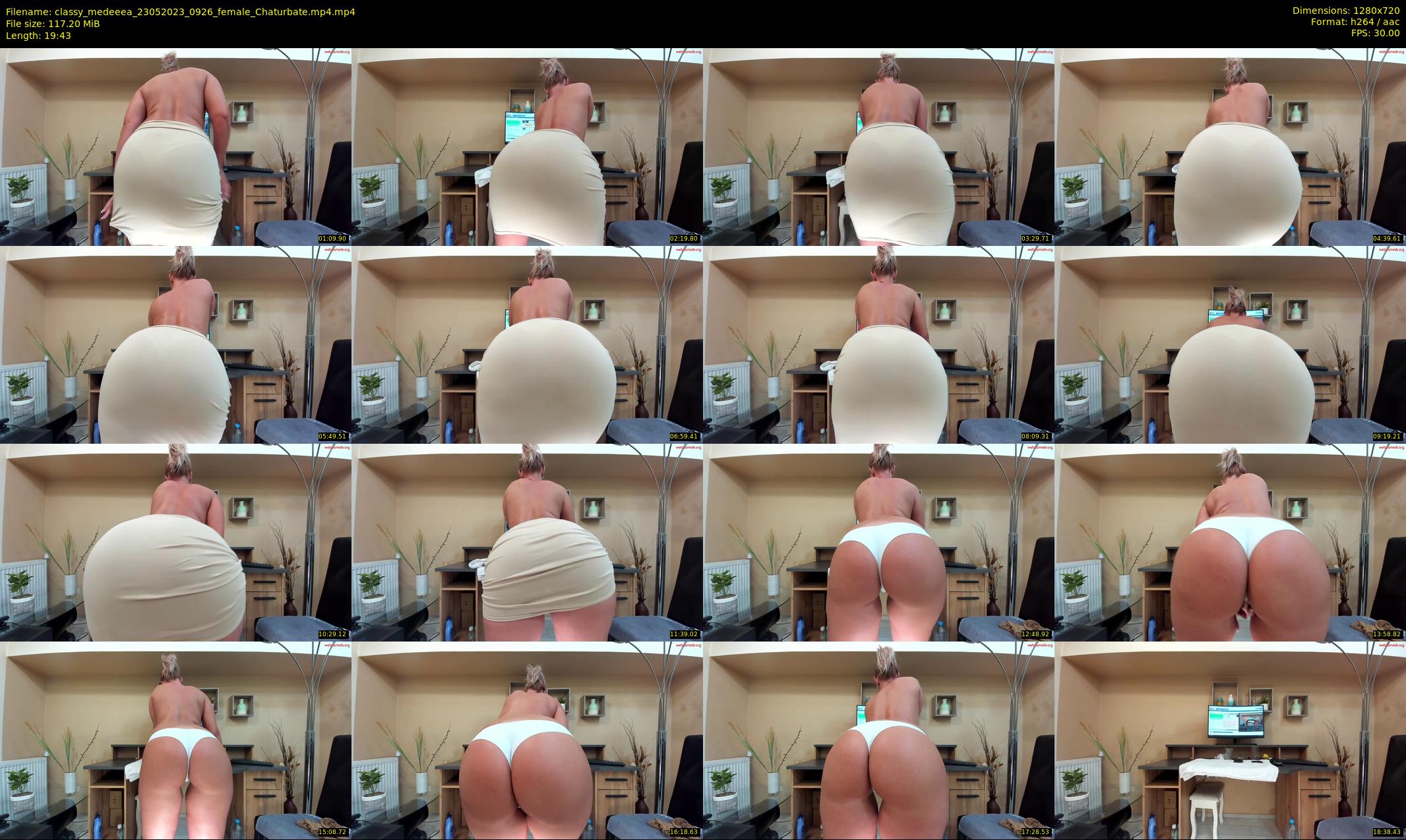 classy_medeeea — 20 minute Chaturbate female cam show recording, 720p, May 23, 2023